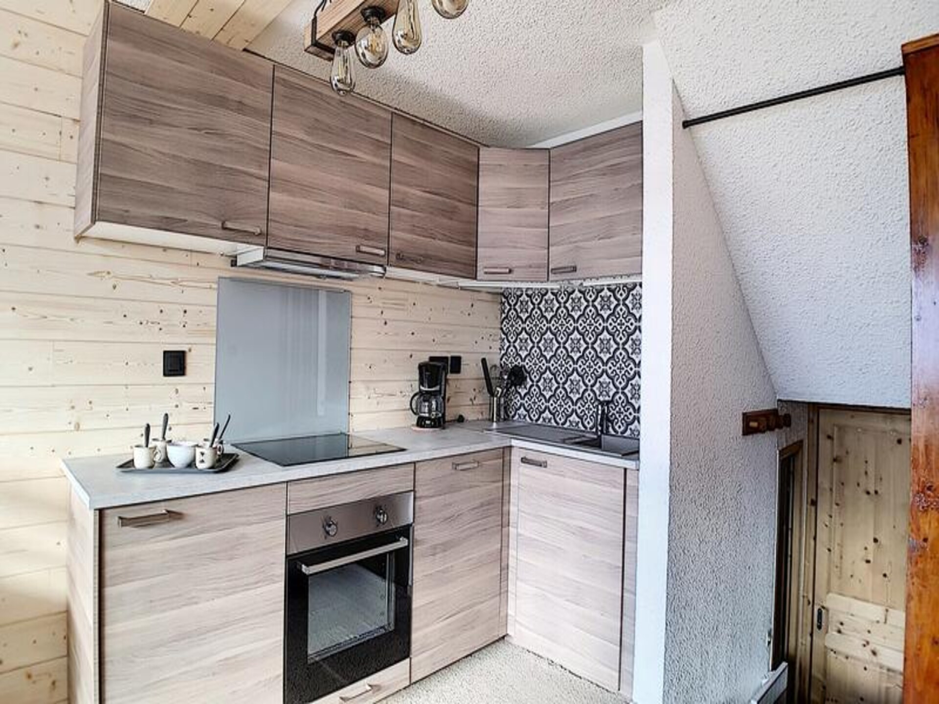 Sfeervol duplex appartement op de piste in Les Menuires, 4 personen - foto 13