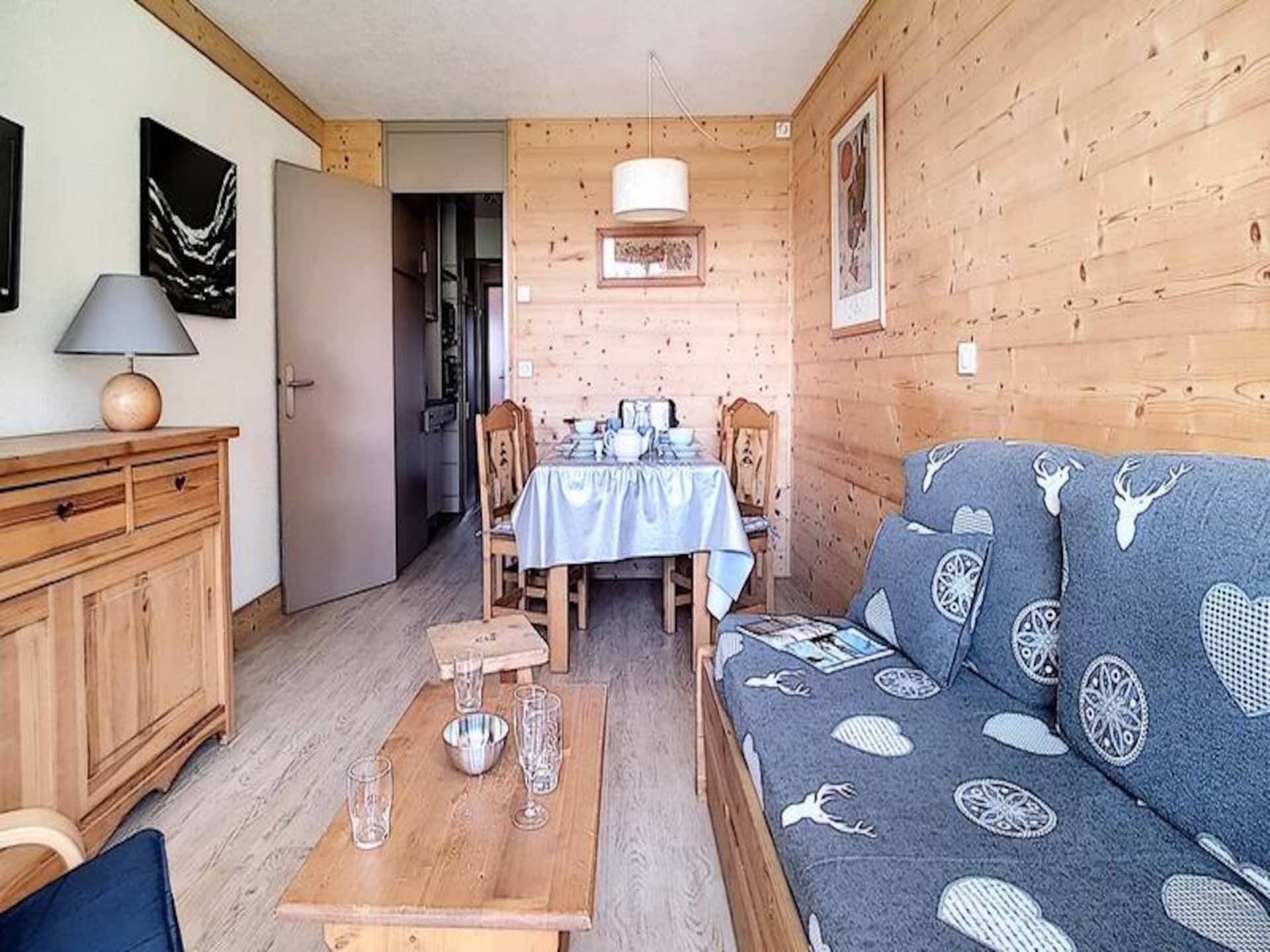 Knus appartement voor 6 in Les Belleville, vlakbij de piste - foto 8