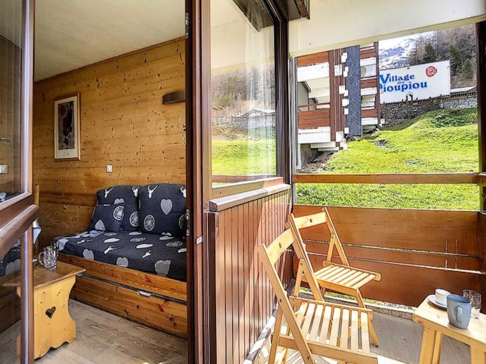 Knus appartement voor 6 in Les Belleville, vlakbij de piste - foto 9