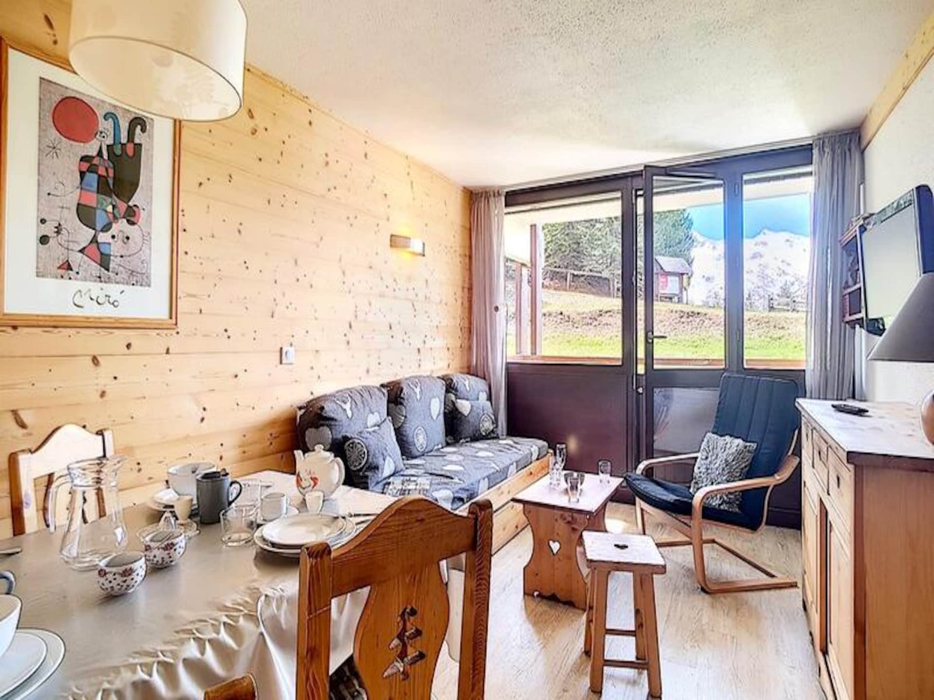 Knus appartement voor 6 in Les Belleville, vlakbij de piste - foto 11