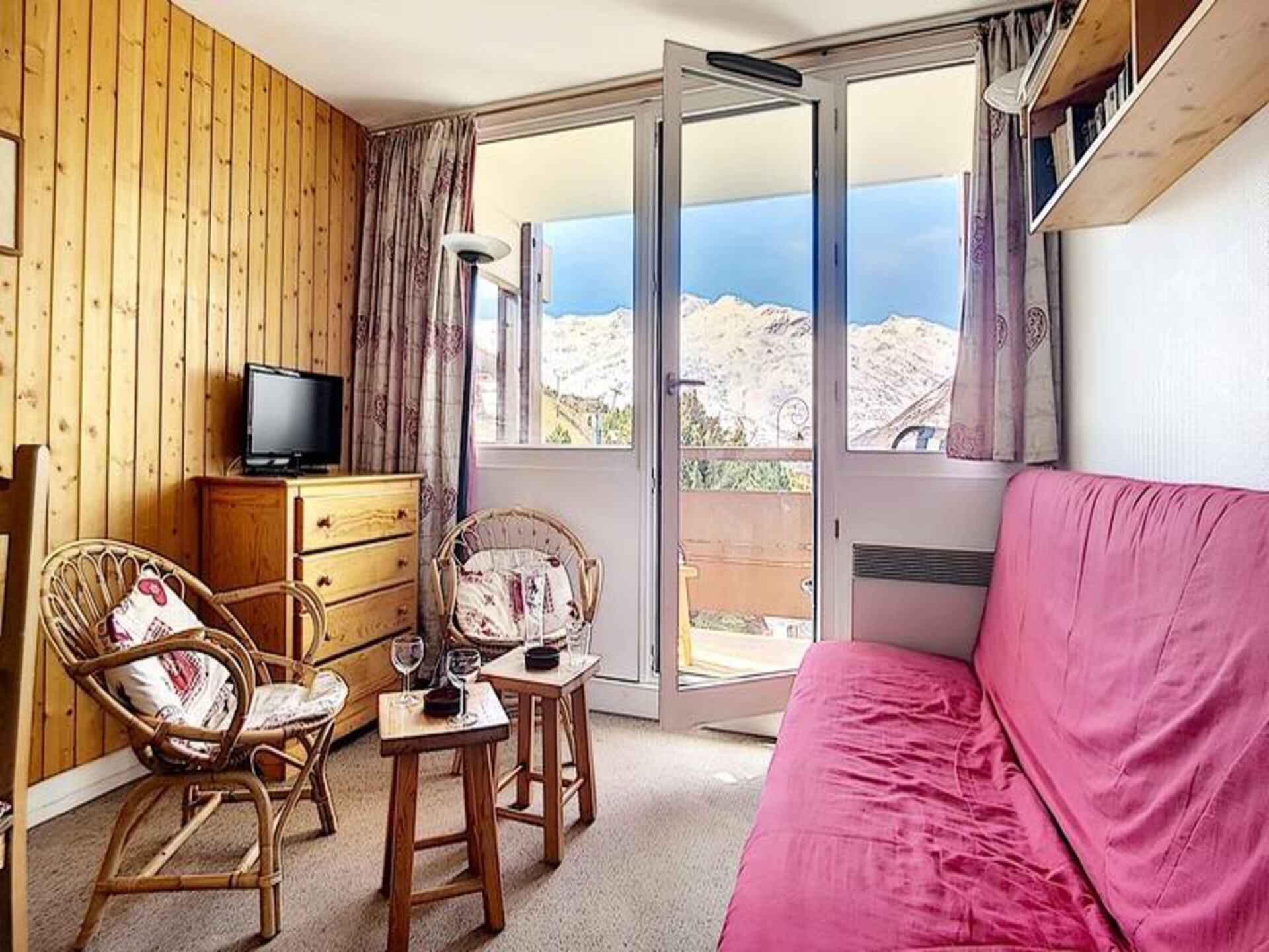 Zonnig appartement op 100m van de piste in Les Menuires - foto 9