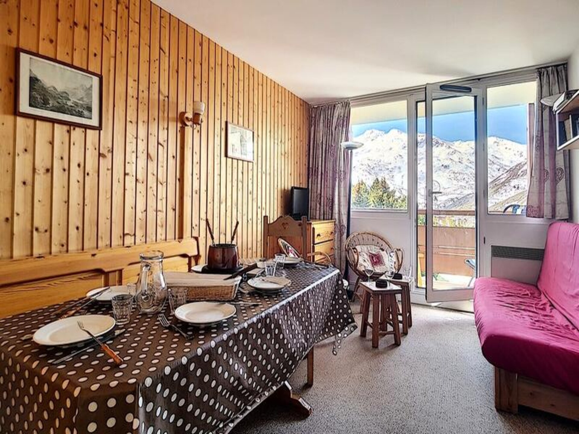 Zonnig appartement op 100m van de piste in Les Menuires - foto 10