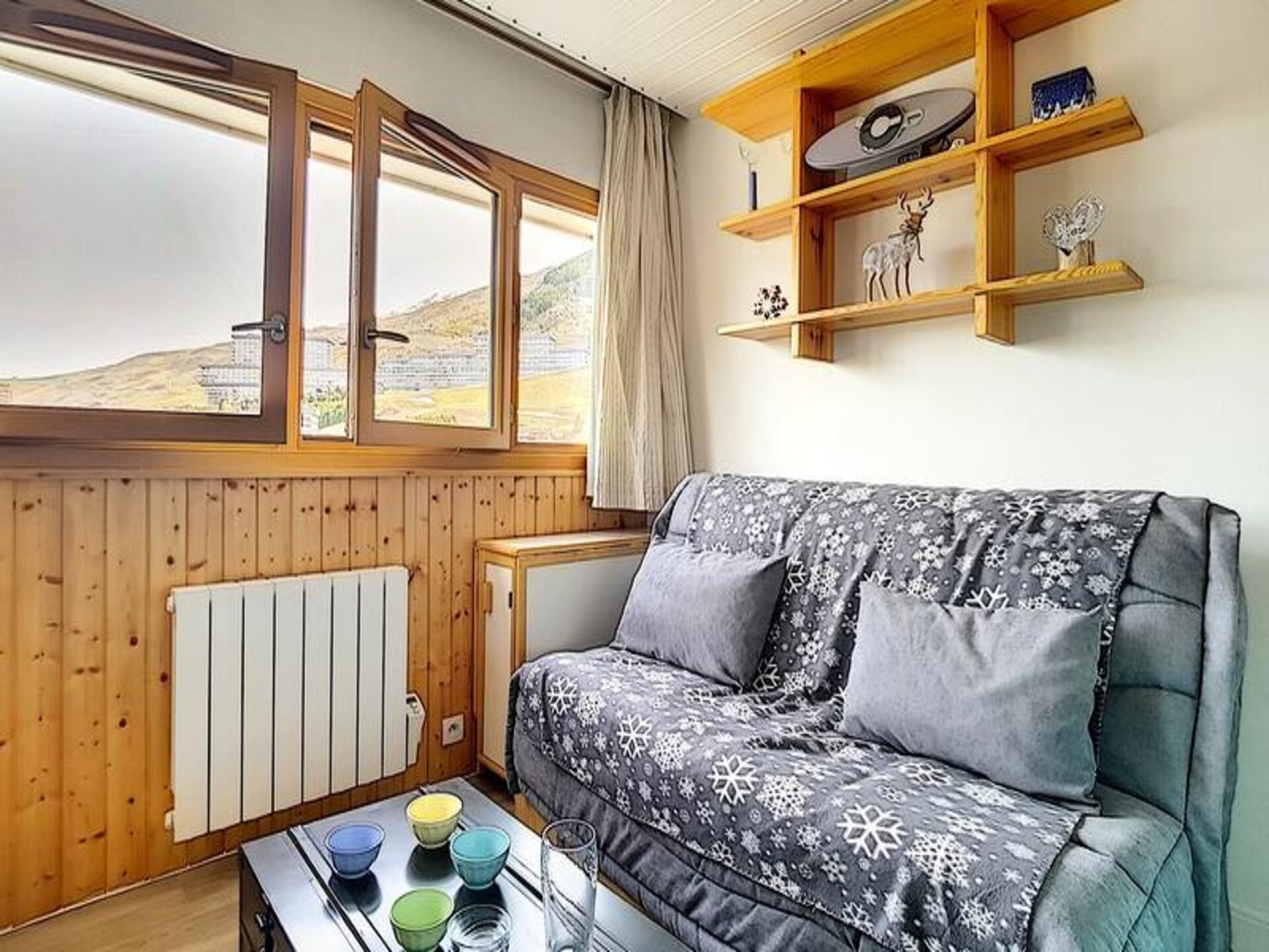 Knusse studio op 100m van de piste in Les Menuires - foto 8