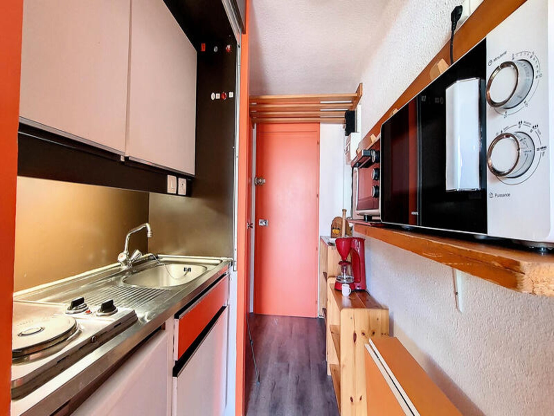 Studio-appartement op de piste in La Croisette, Les Belleville - foto 12