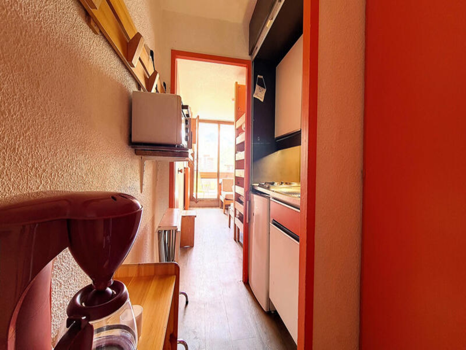 Studio-appartement op de piste in La Croisette, Les Belleville - foto 13