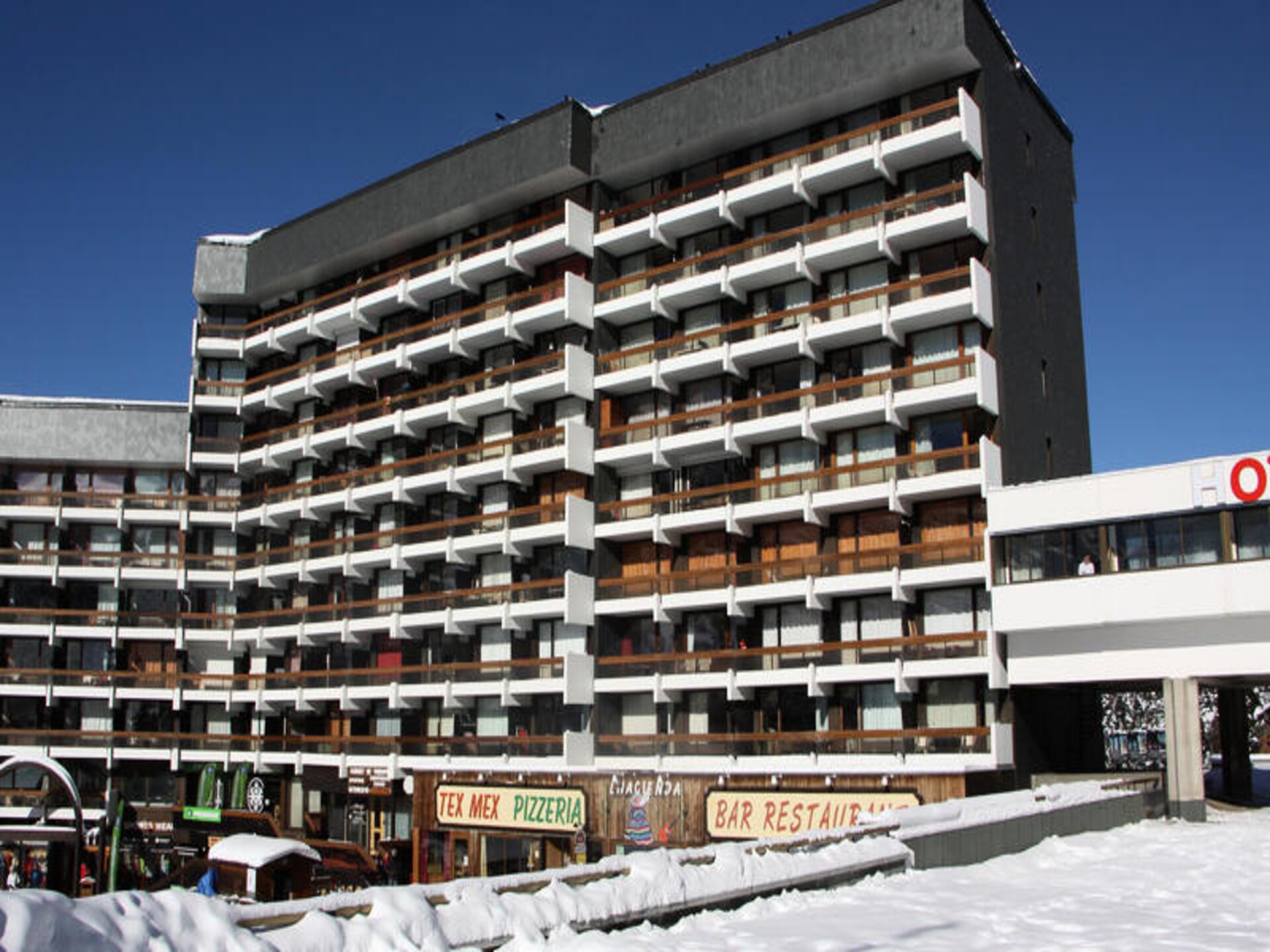 Studio direct aan de piste in Les Menuires met balkon op het noorden - foto 2