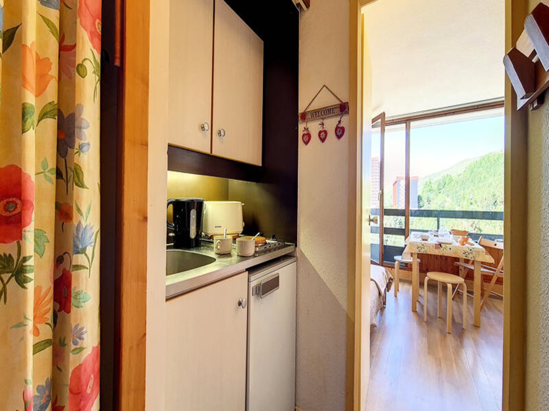 Studio direct aan de piste in Les Menuires met balkon op het noorden - foto 12