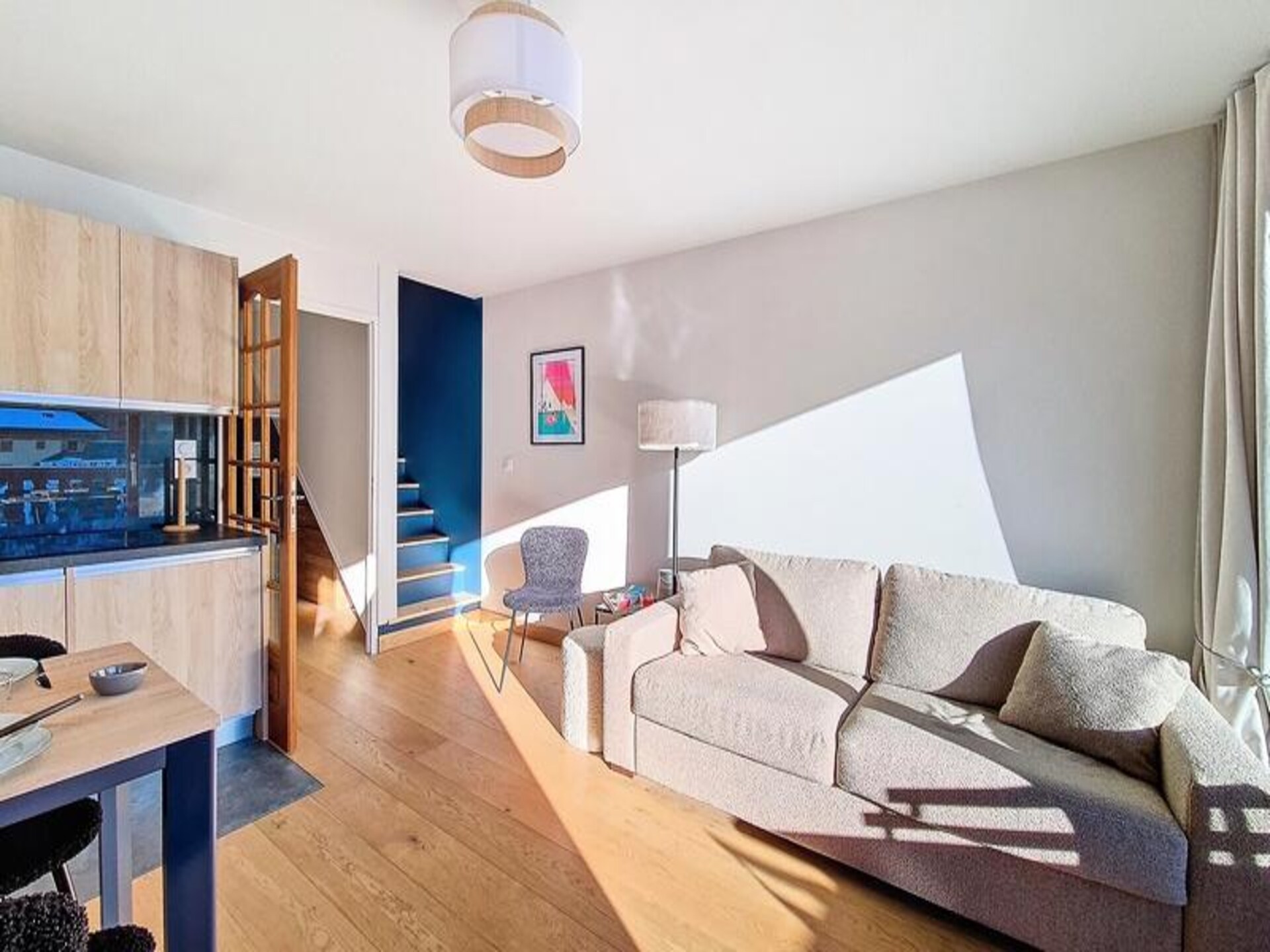Knus appartement met balkon op het zuiden vlakbij de gondel - foto 9