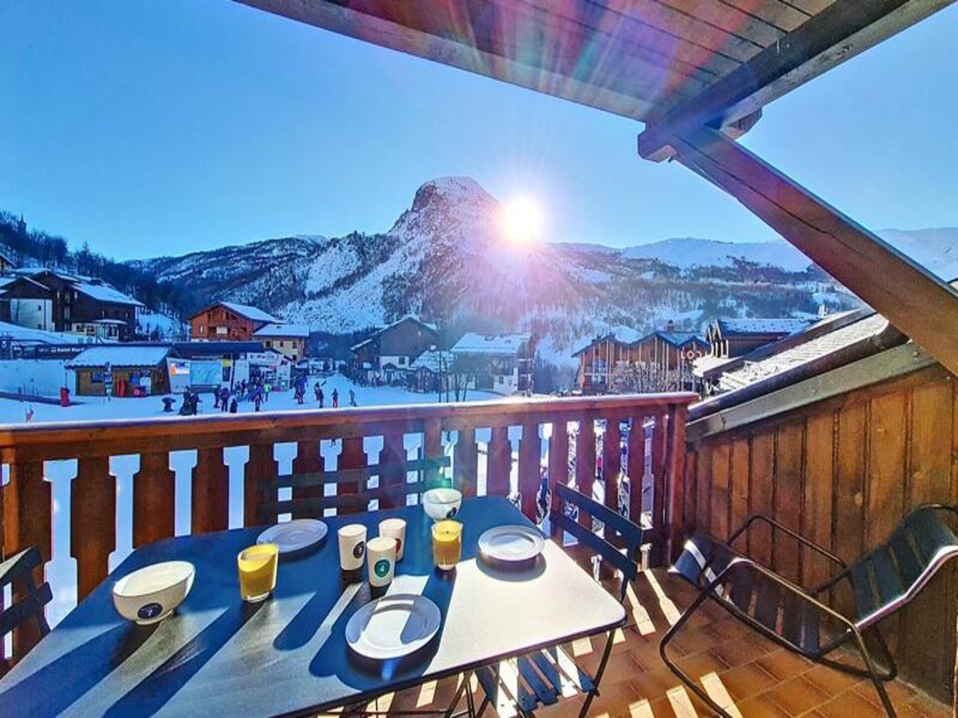 Knus appartement met balkon op het zuiden vlakbij de gondel - foto 16