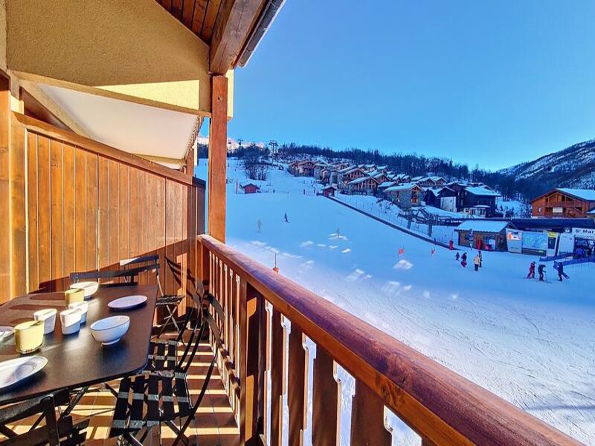 Knus appartement met balkon op het zuiden vlakbij de gondel - foto 17