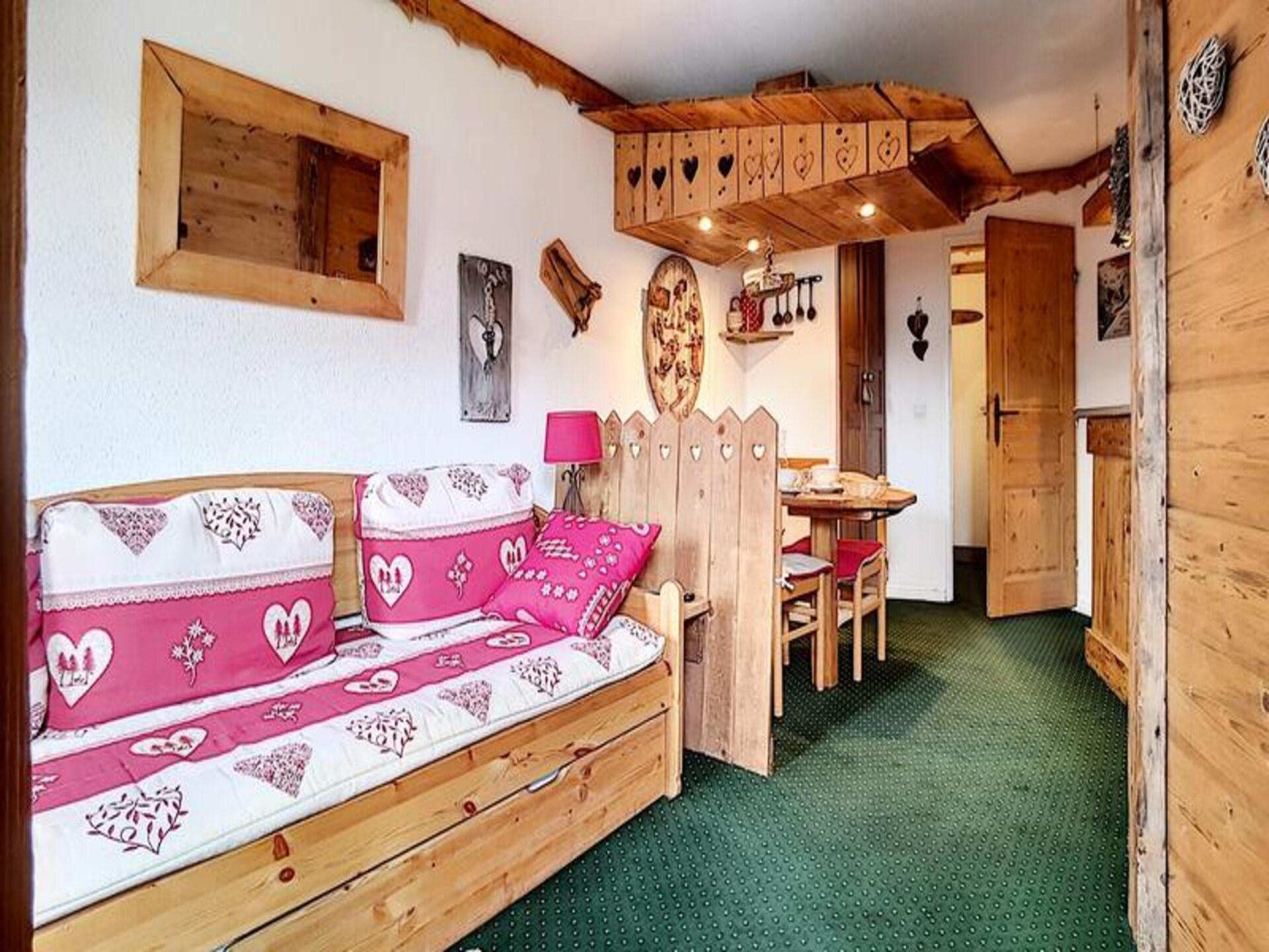 Appartement op 50m van de piste met panoramisch uitzicht in Reberty 2000 - foto 4