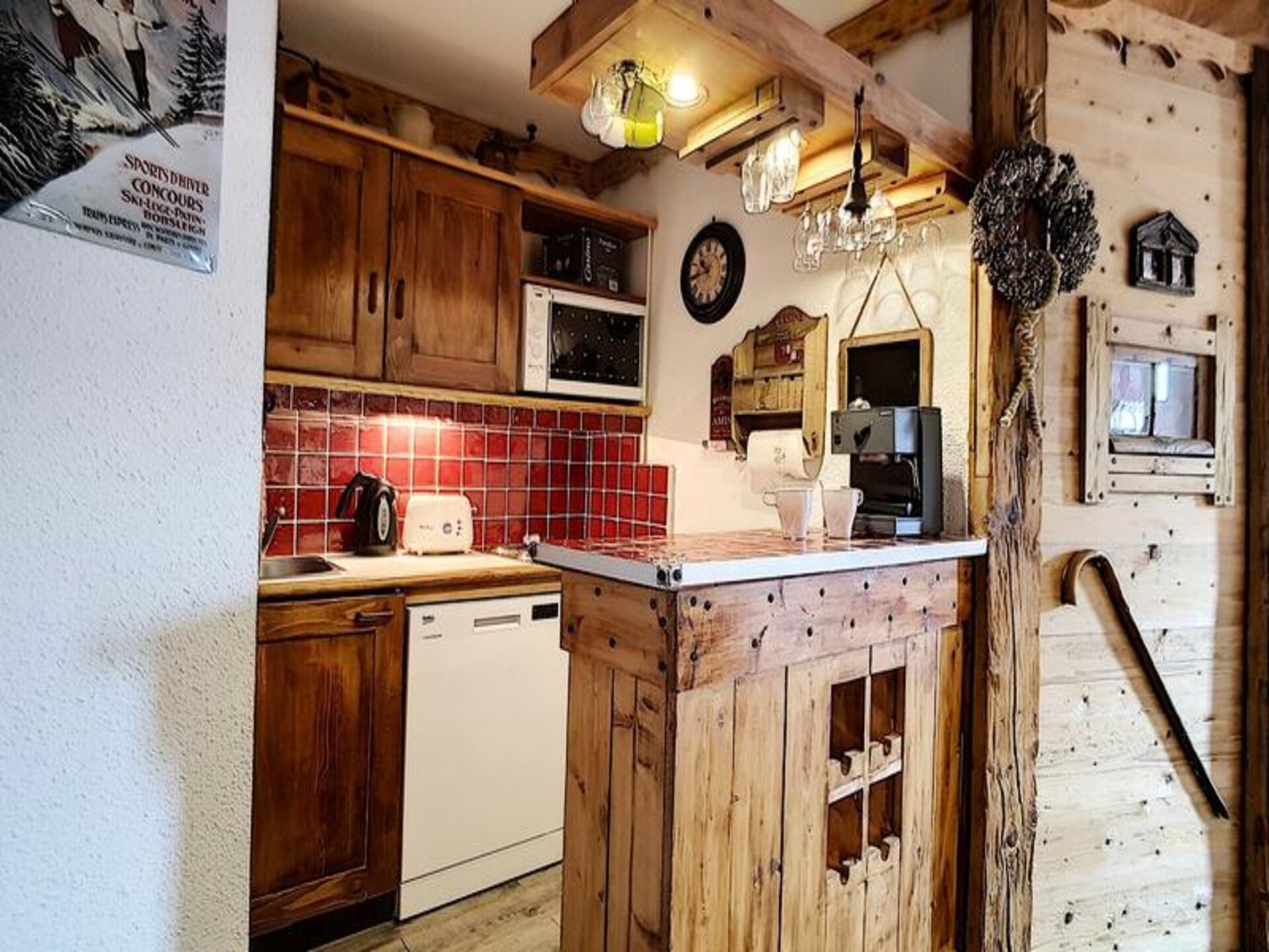 Appartement op 50m van de piste met panoramisch uitzicht in Reberty 2000 - foto 11
