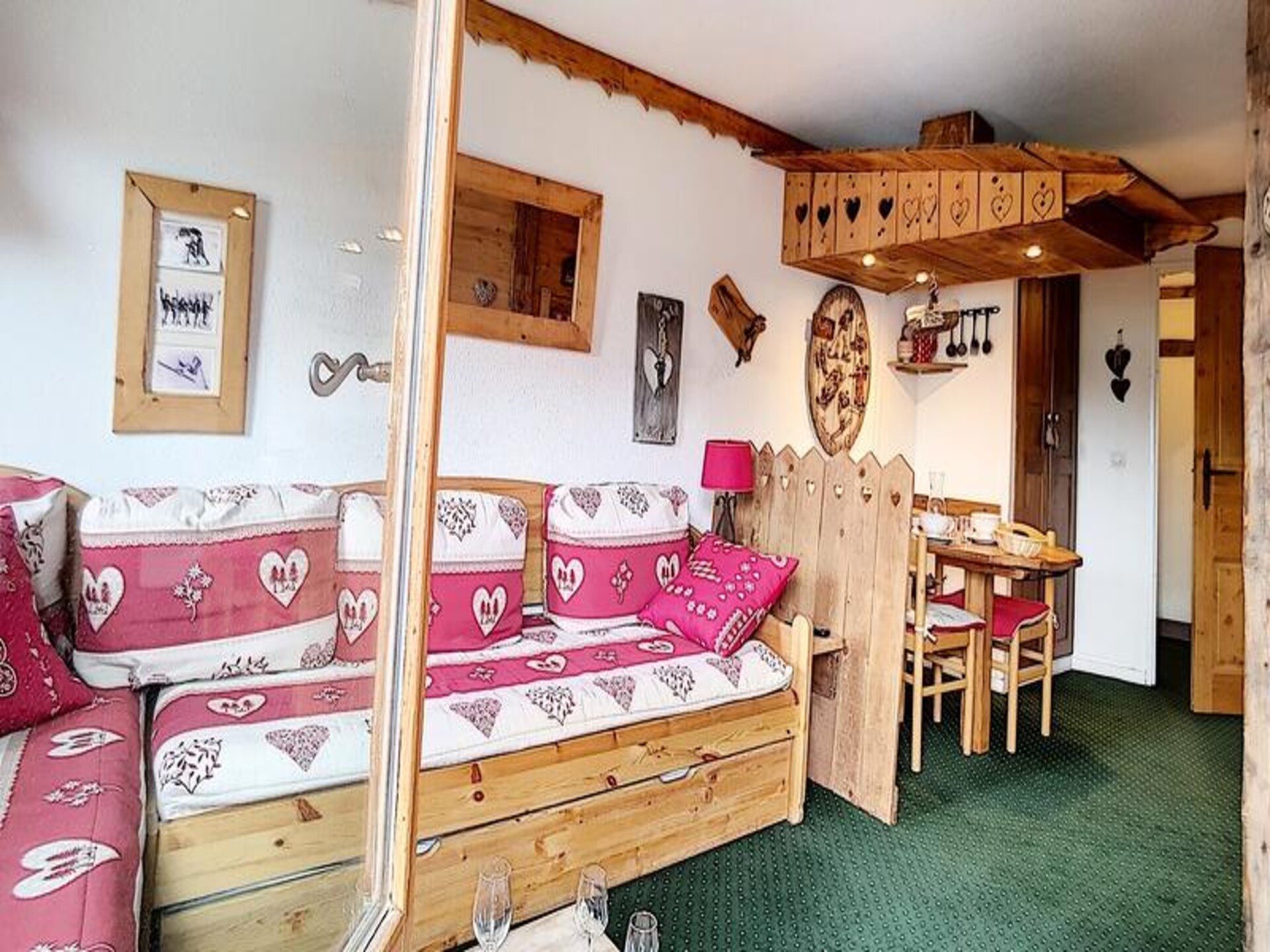 Appartement op 50m van de piste met panoramisch uitzicht in Reberty 2000 - foto 17