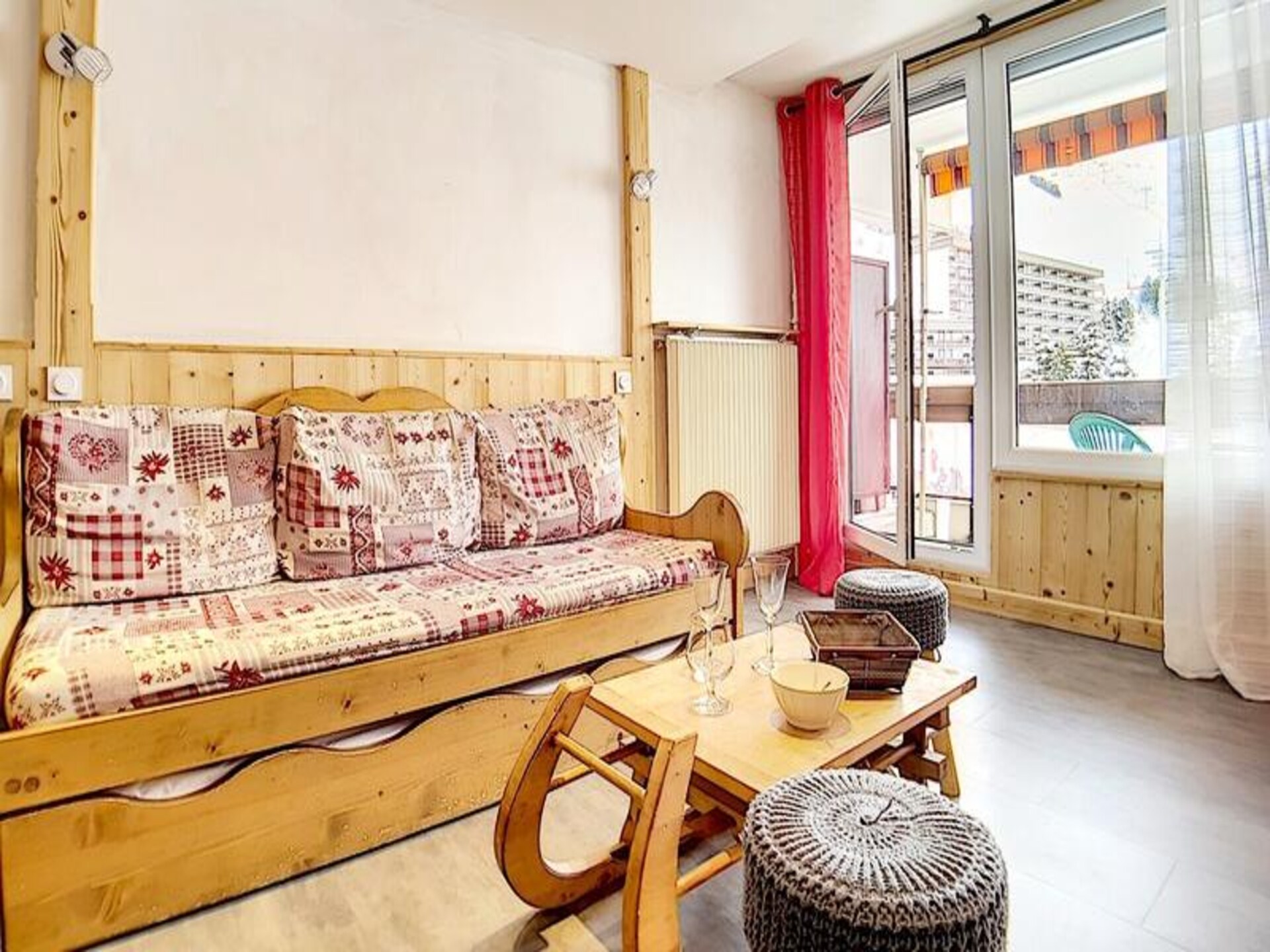 Knus appartement op de piste in Les Belleville – 5 personen - foto 7