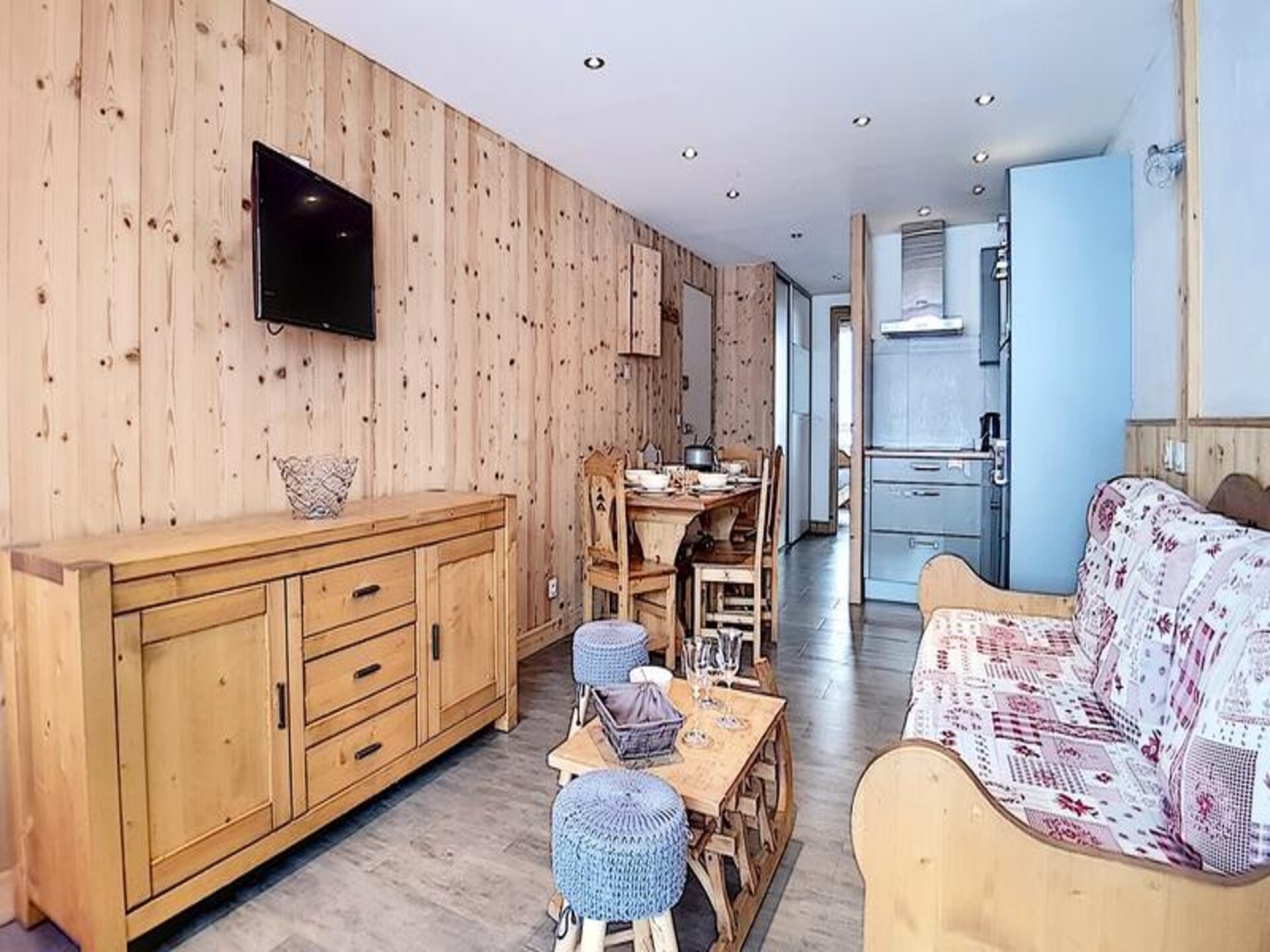 Knus appartement op de piste in Les Belleville – 5 personen - foto 8