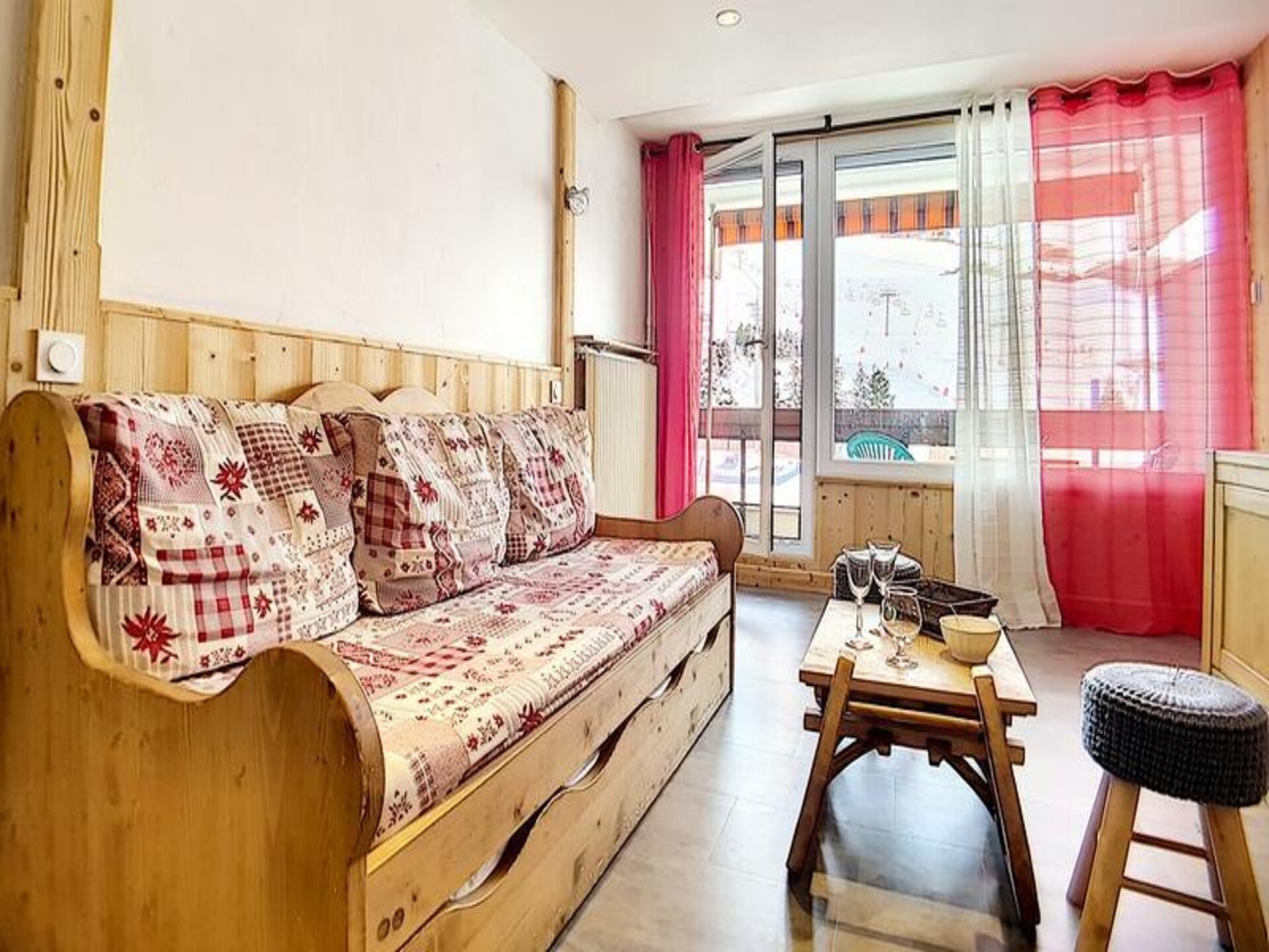 Knus appartement op de piste in Les Belleville – 5 personen - foto 9