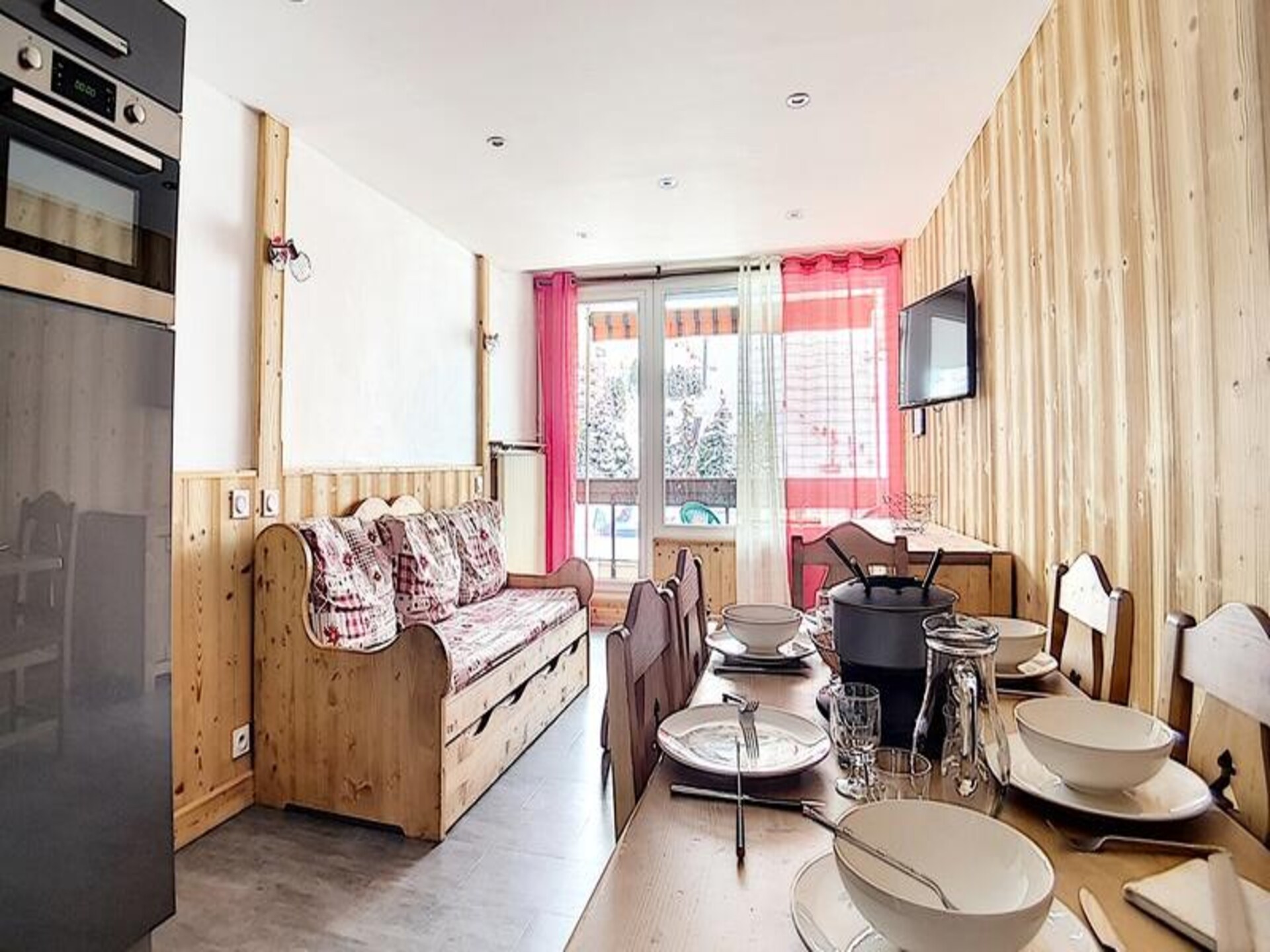 Knus appartement op de piste in Les Belleville – 5 personen - foto 11