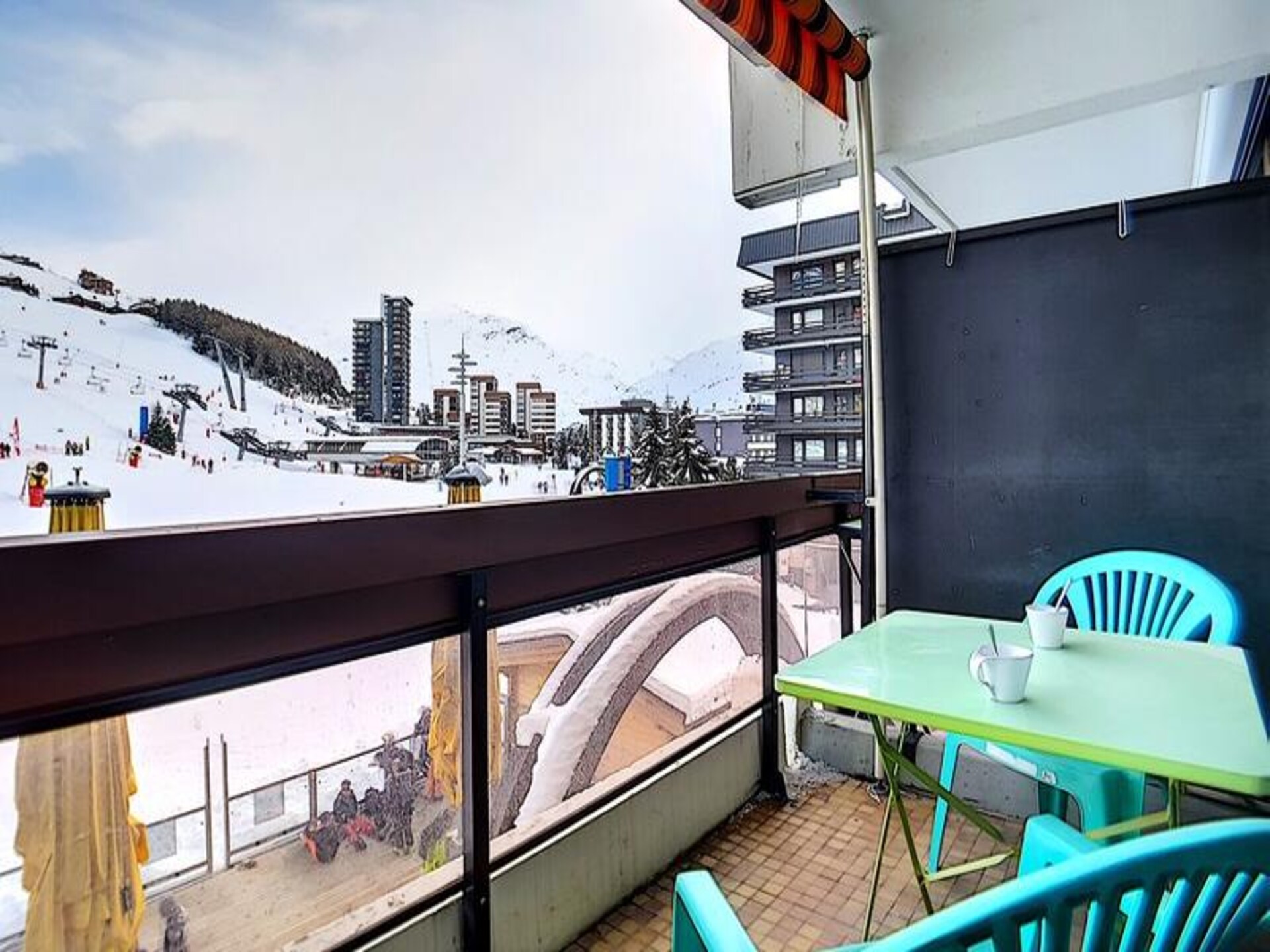 Knus appartement op de piste in Les Belleville – 5 personen - foto 15