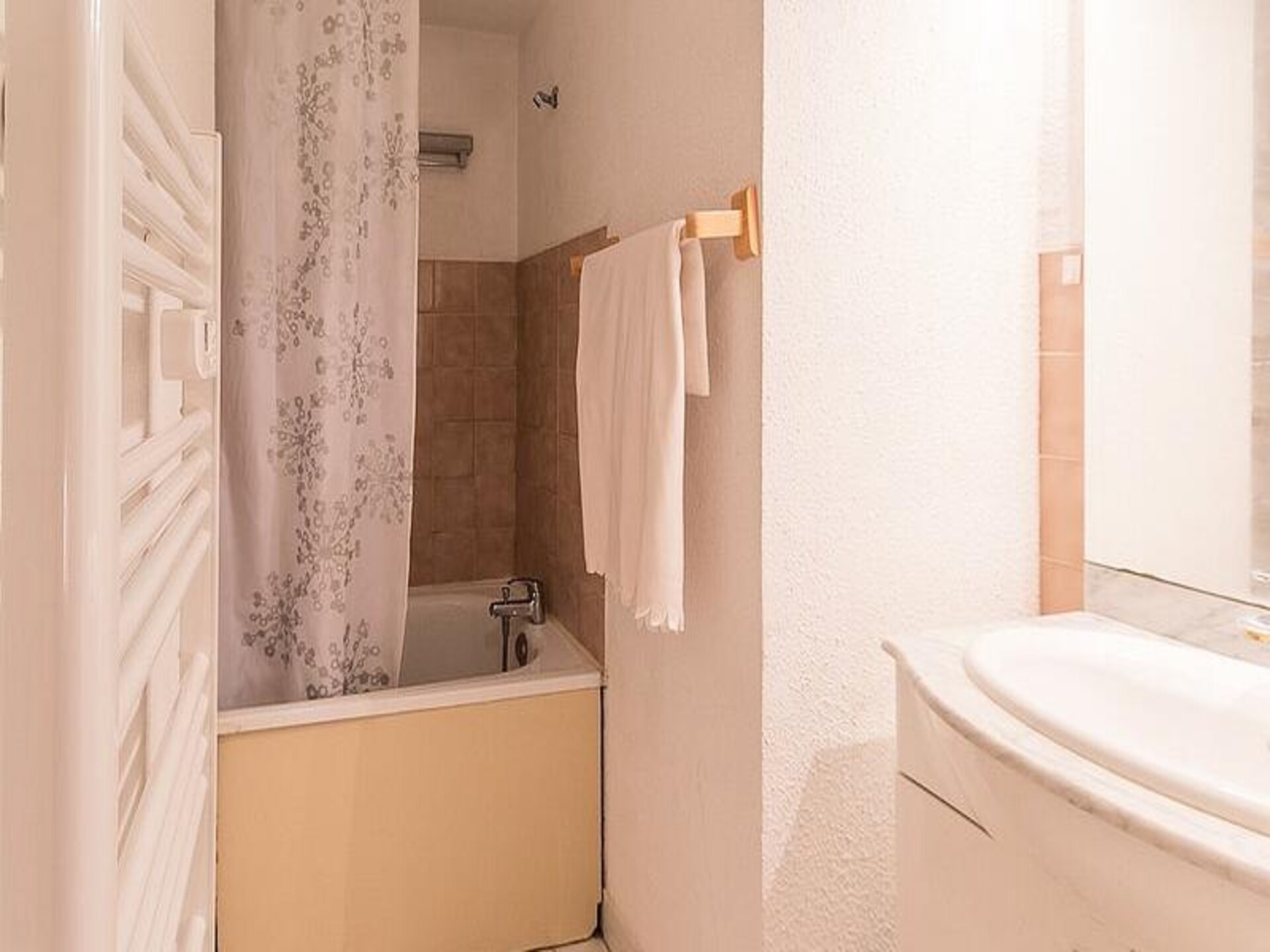 Résidence Ski Soleil: knus appartement met ski-in/ski-out in Les Menuires - foto 8