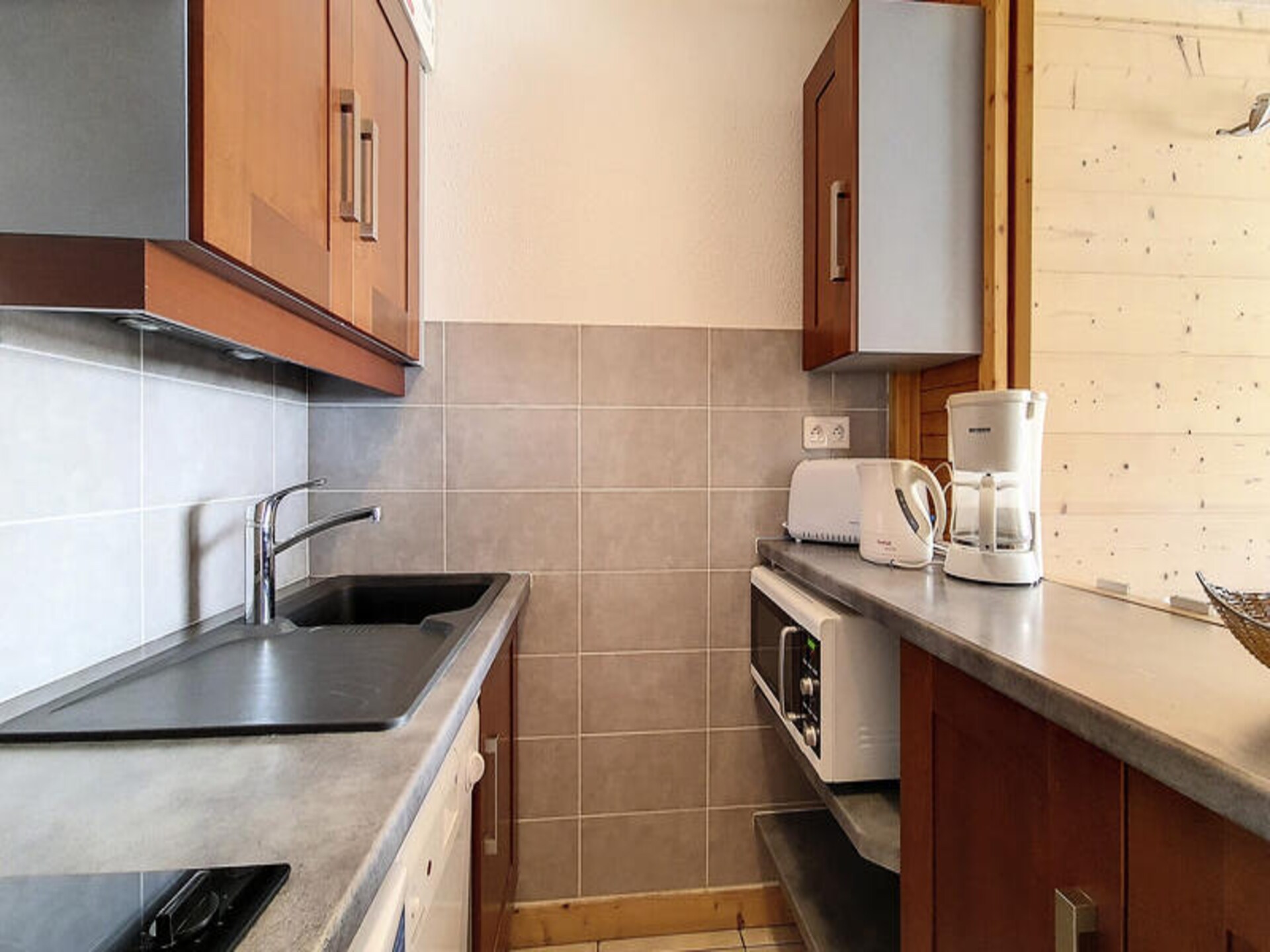Appartement 5 pers. aan de piste in Les Menuires met balkon op het zuiden - foto 15