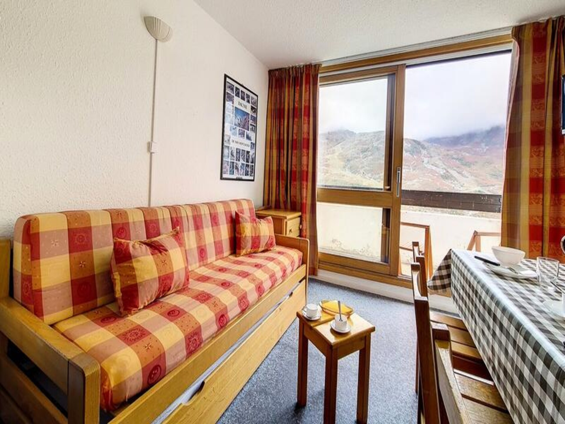 Triplex appartement op de piste in Les Menuires met panoramisch uitzicht - foto 14