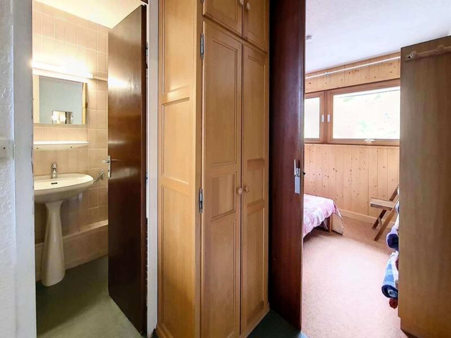 Triplex appartement op de piste in Les Menuires met panoramisch uitzicht - foto 15