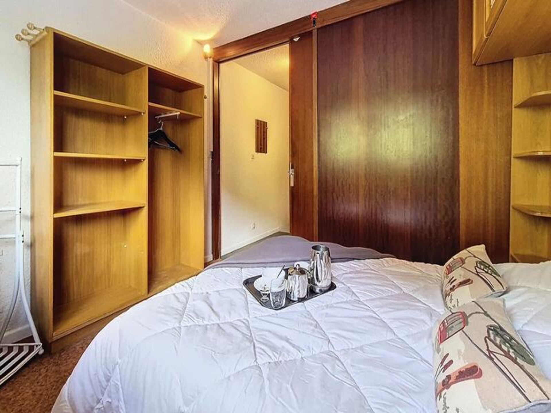 Triplex appartement op de piste in Les Menuires met panoramisch uitzicht - foto 17