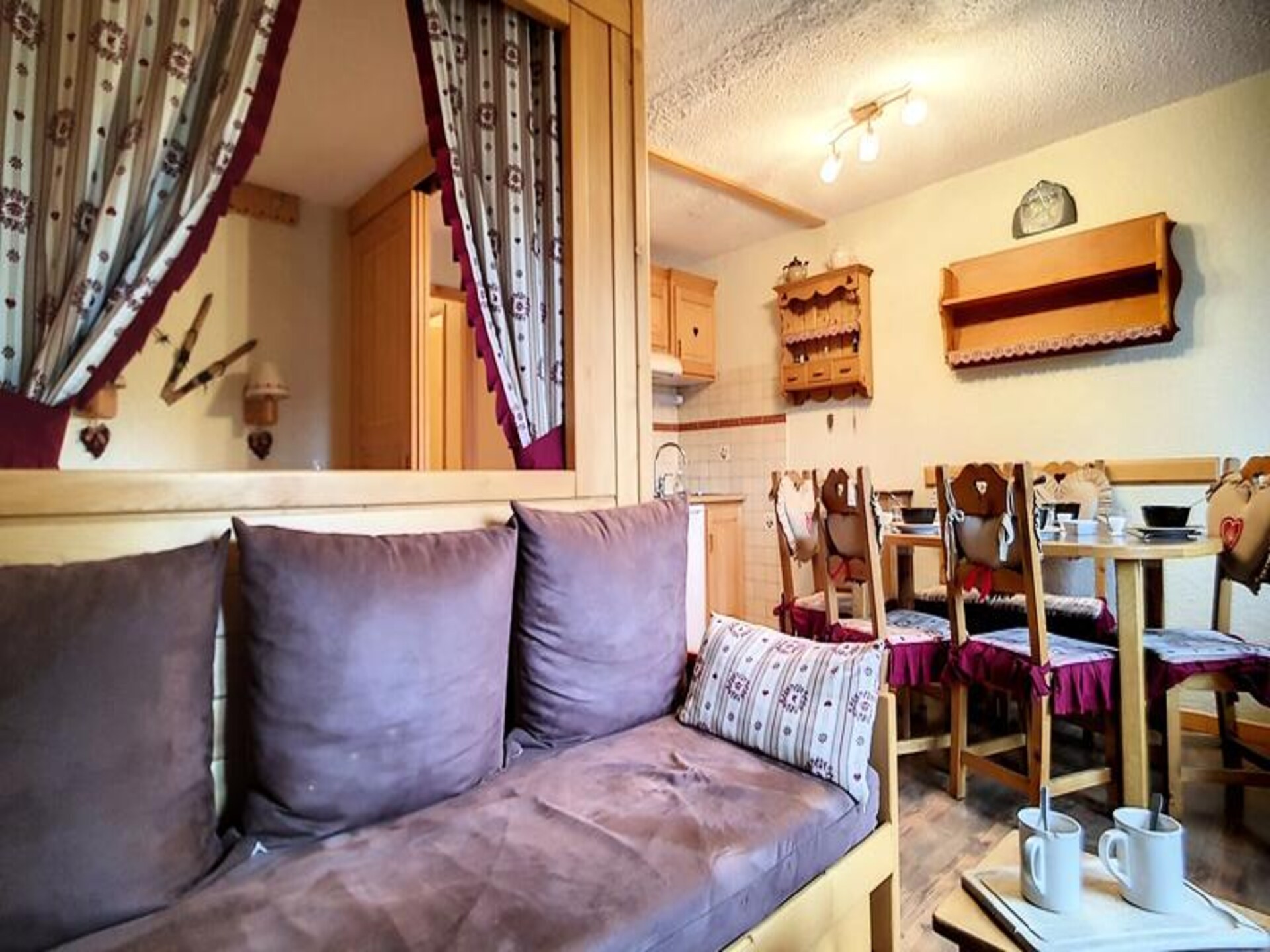 Ski-in/ski-out appartement op 1850m met zuidbalkon in Les Menuires - foto 8