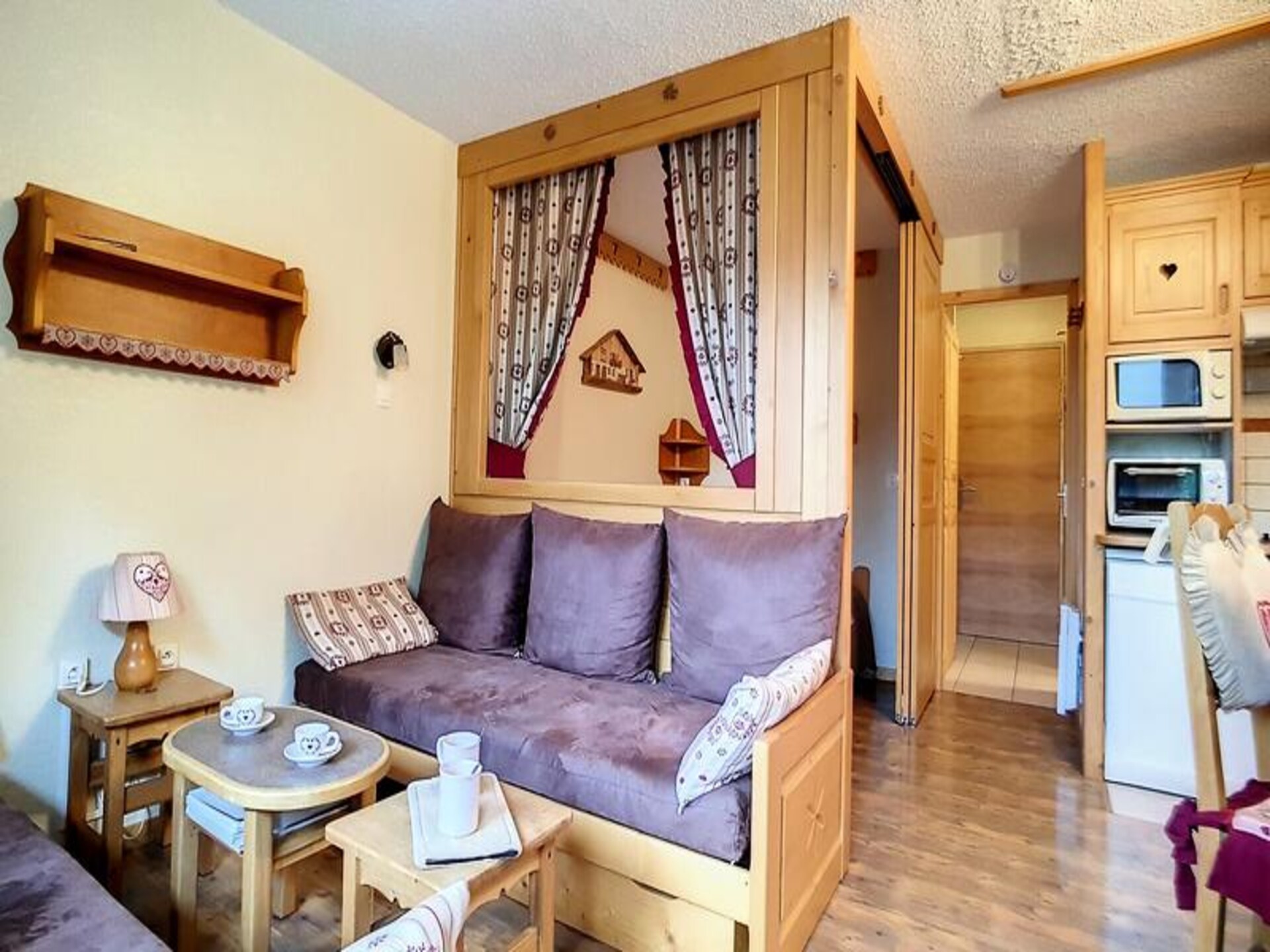 Ski-in/ski-out appartement op 1850m met zuidbalkon in Les Menuires - foto 16
