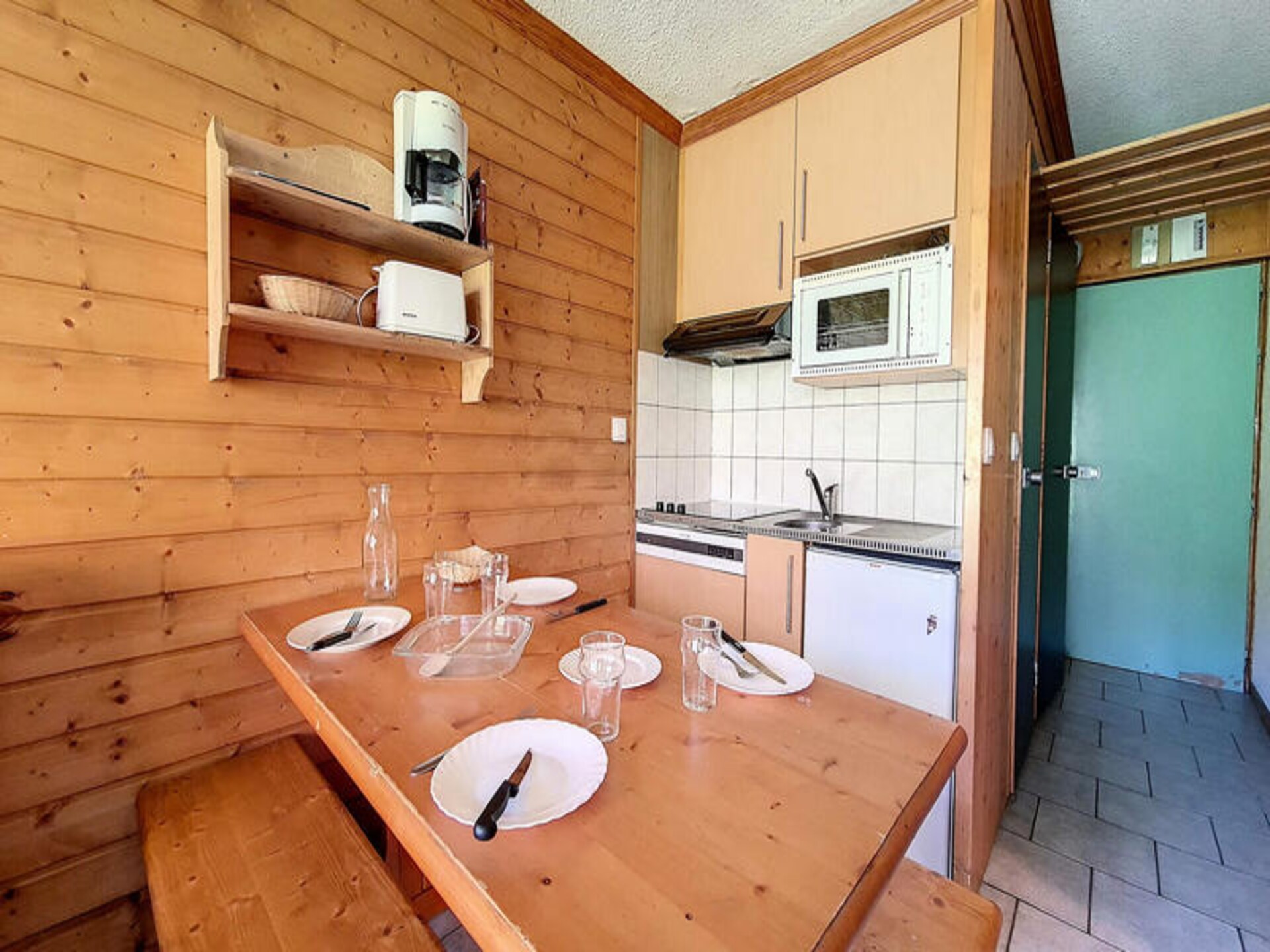 Gezellig appartement in Les Menuires met skilift op loopafstand en balkon - foto 11