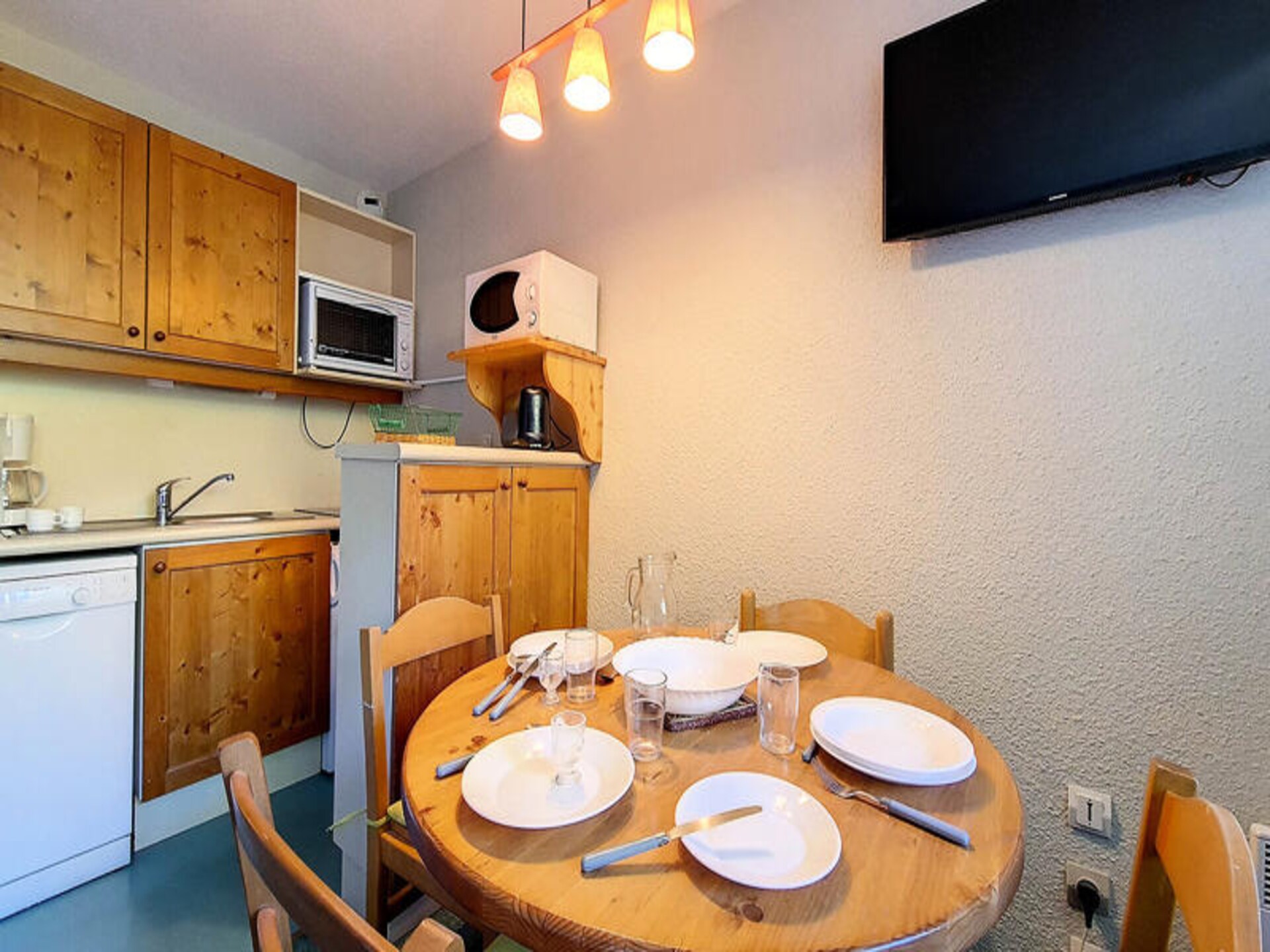 Knus ski-in/ski-out studio-appartement in Reberty 1850, Les Belleville - foto 10