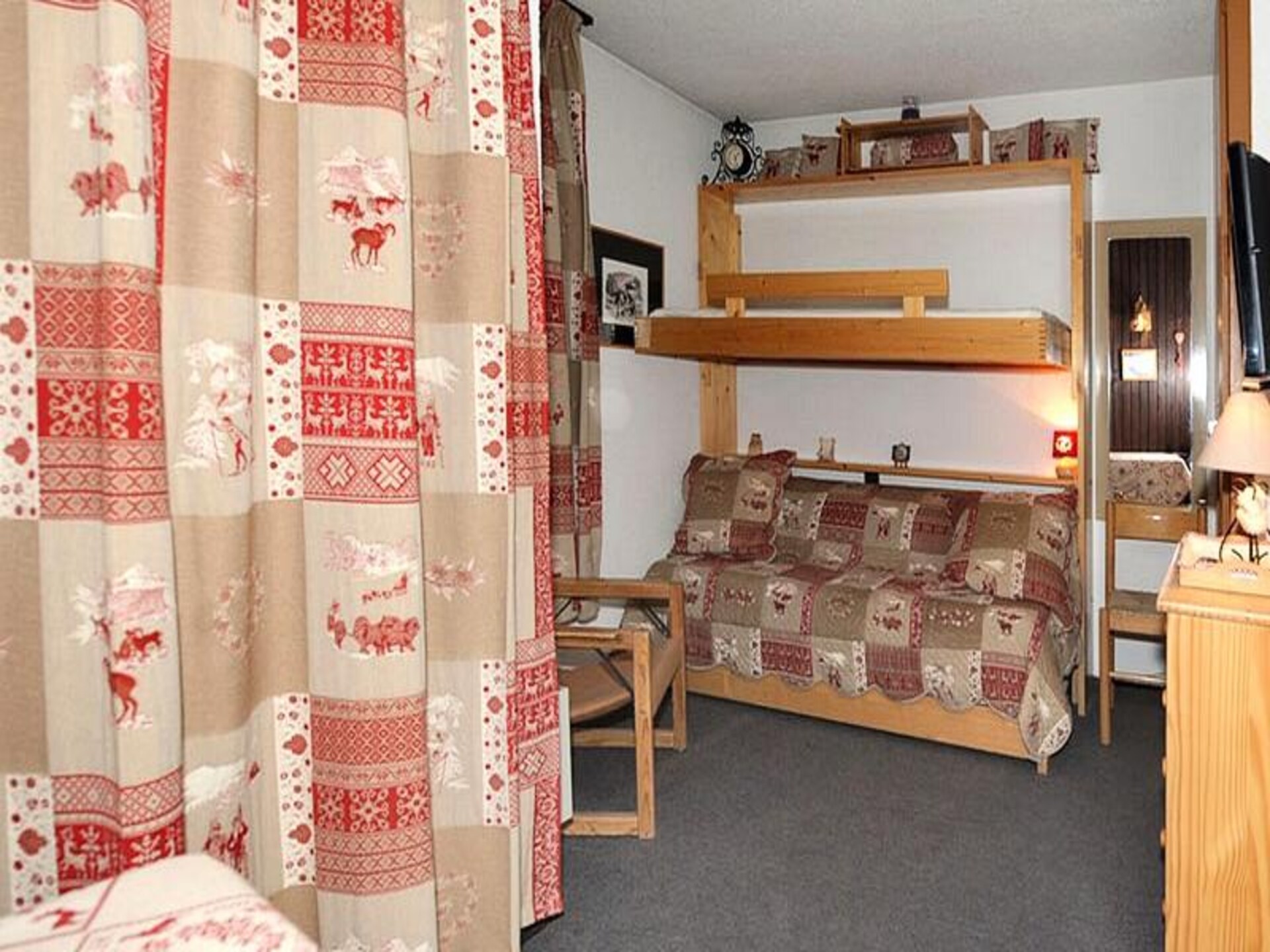 Knusse ski-in/ski-out studio op 1850m hoogte in Reberty, Les Menuires - foto 11
