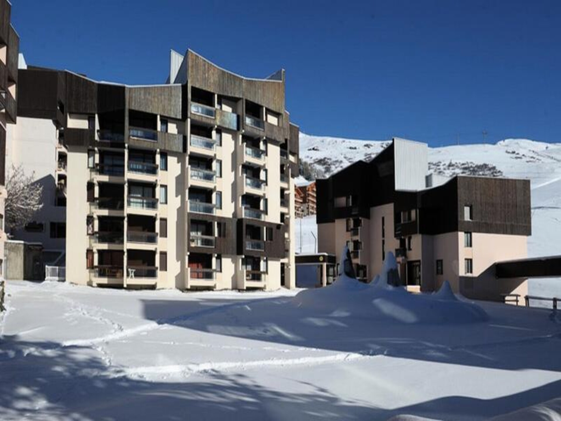 Knusse ski-in/ski-out studio op 1850m hoogte in Reberty, Les Menuires - foto 17