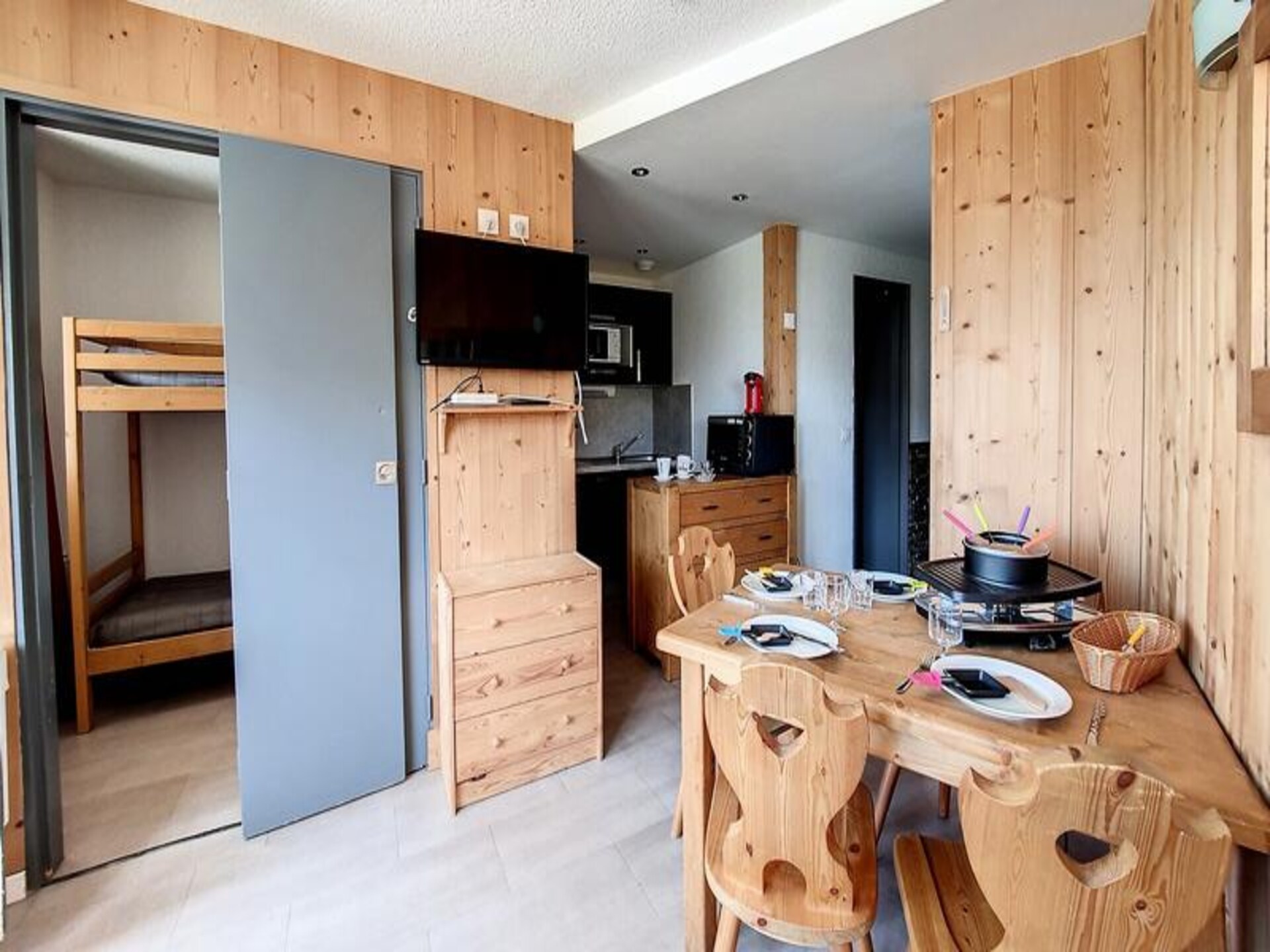 Knus appartement op 250m van de piste in Les Menuires - foto 14