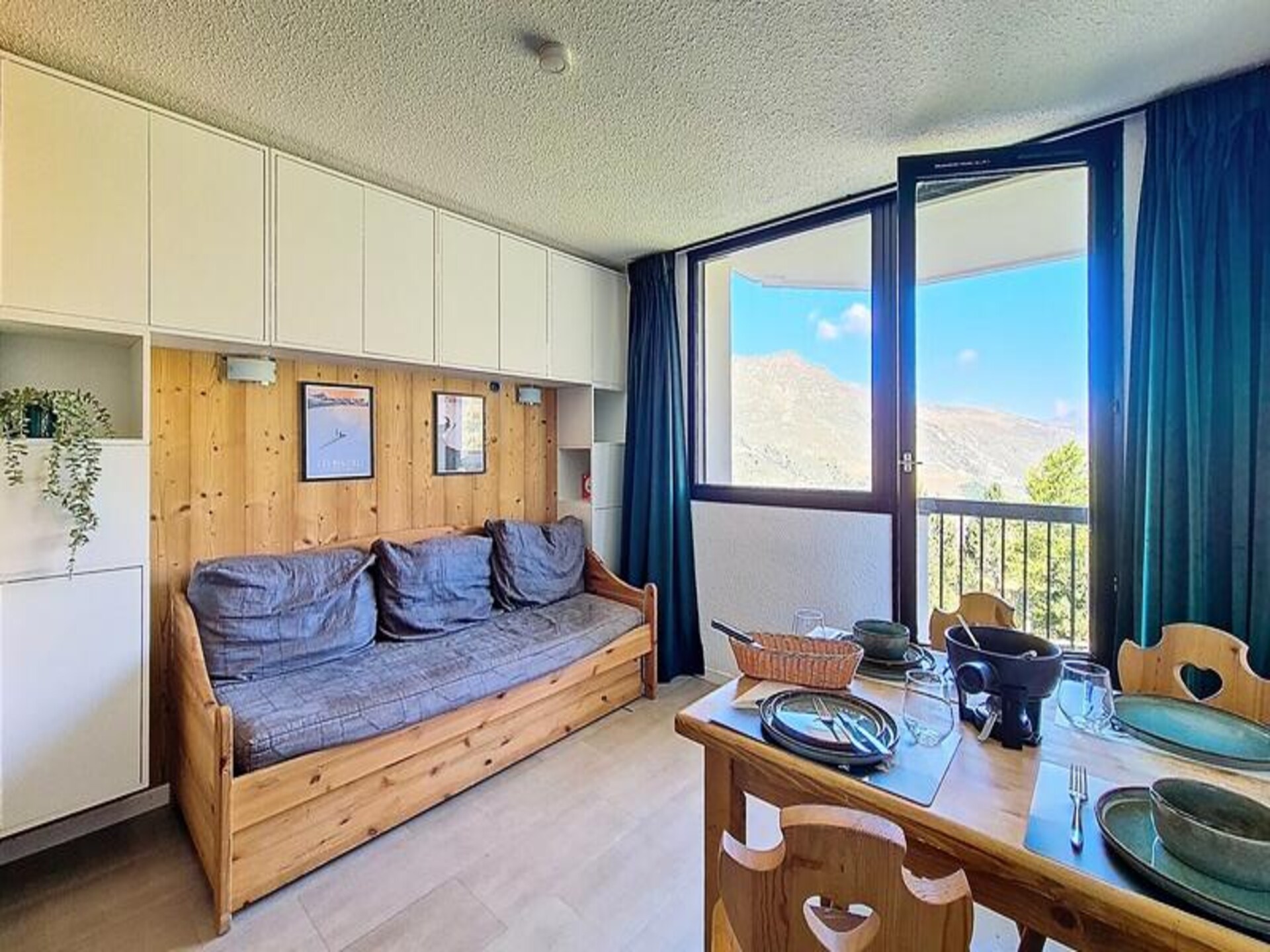 Knusse studio op 250m van de piste in Reberty 1850 met balkon - foto 15