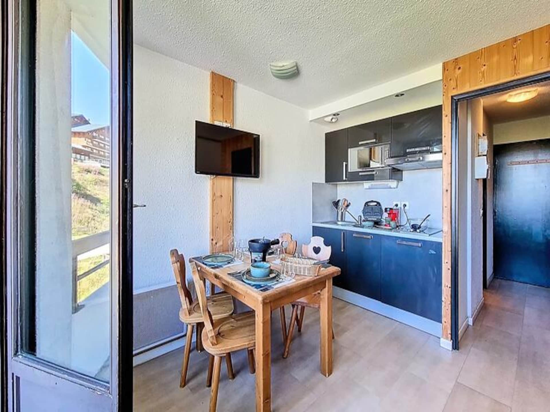 Knusse studio op 250m van de piste in Reberty 1850 met balkon - foto 16