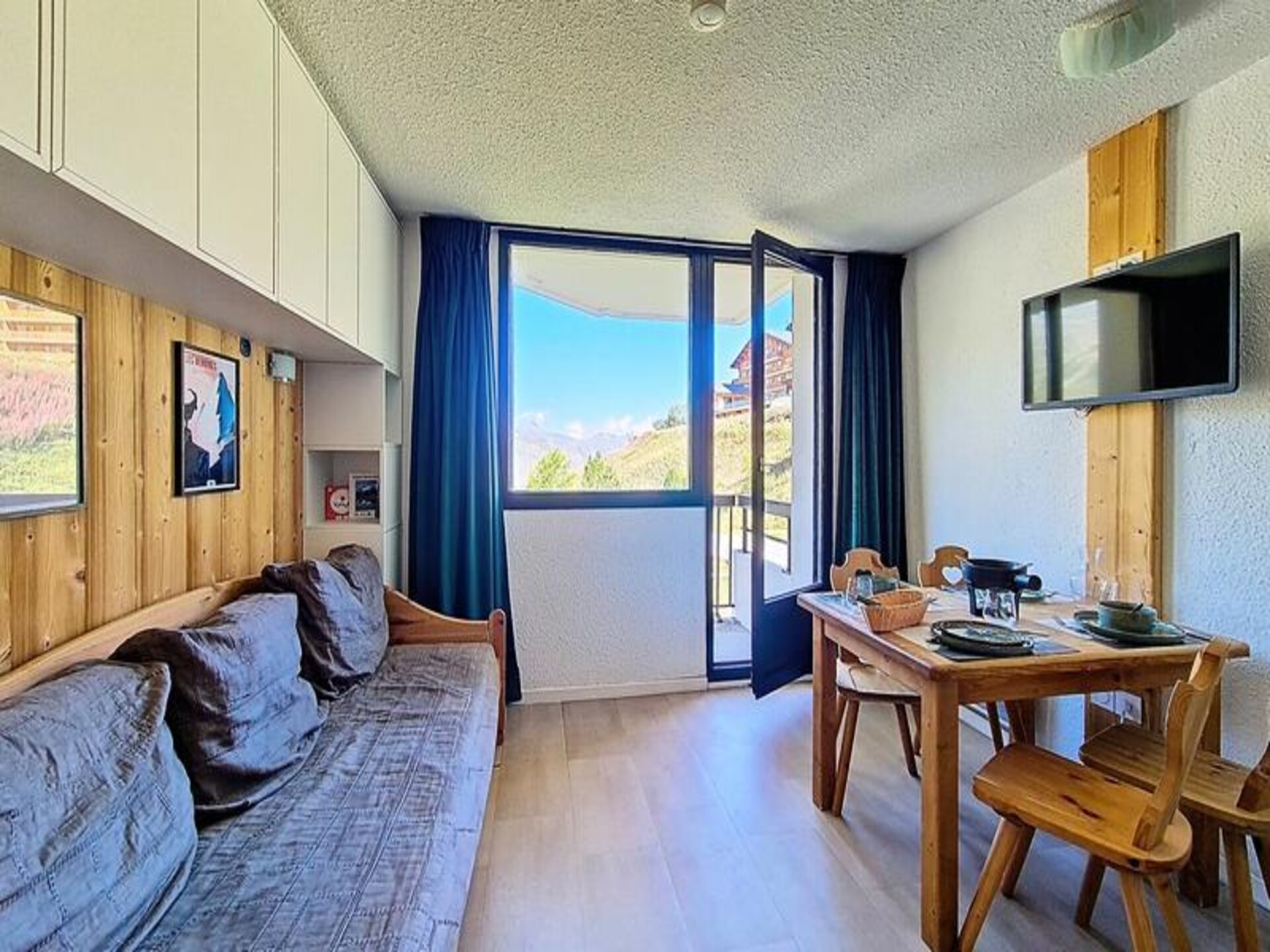 Knusse studio op 250m van de piste in Reberty 1850 met balkon - foto 17