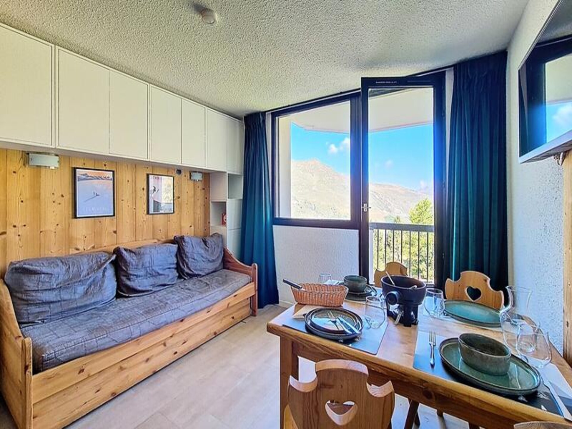 Knusse studio op 250m van de piste in Reberty 1850 met balkon - foto 19