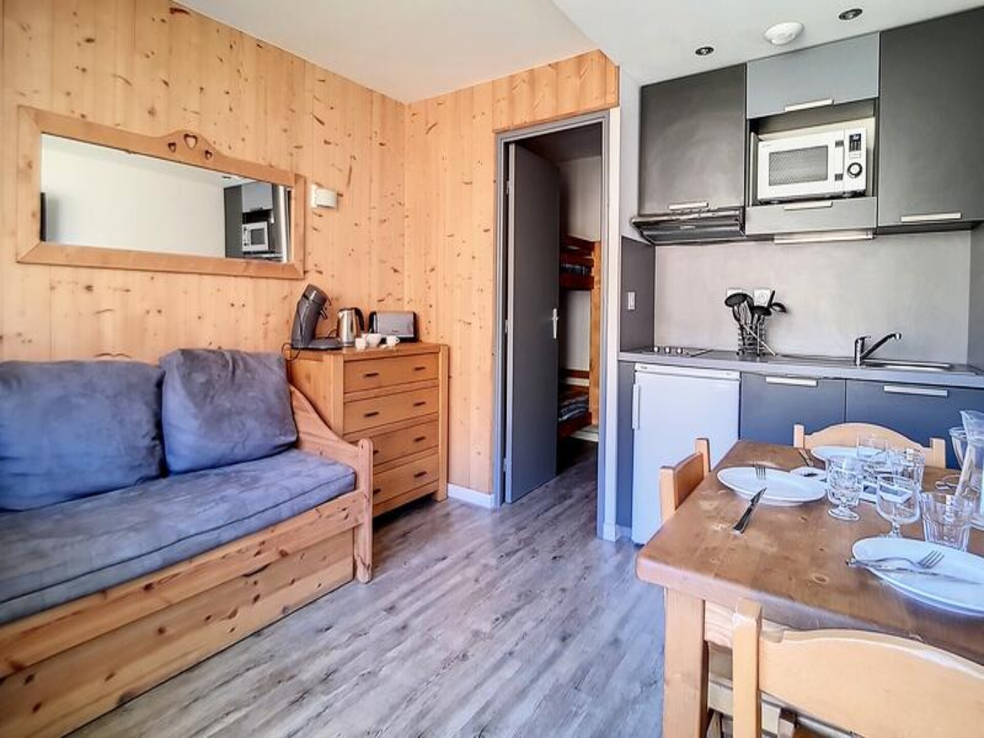 Gezellig appartement in Résidence Median, 250m van pistes in Les Trois Vallées - foto 11
