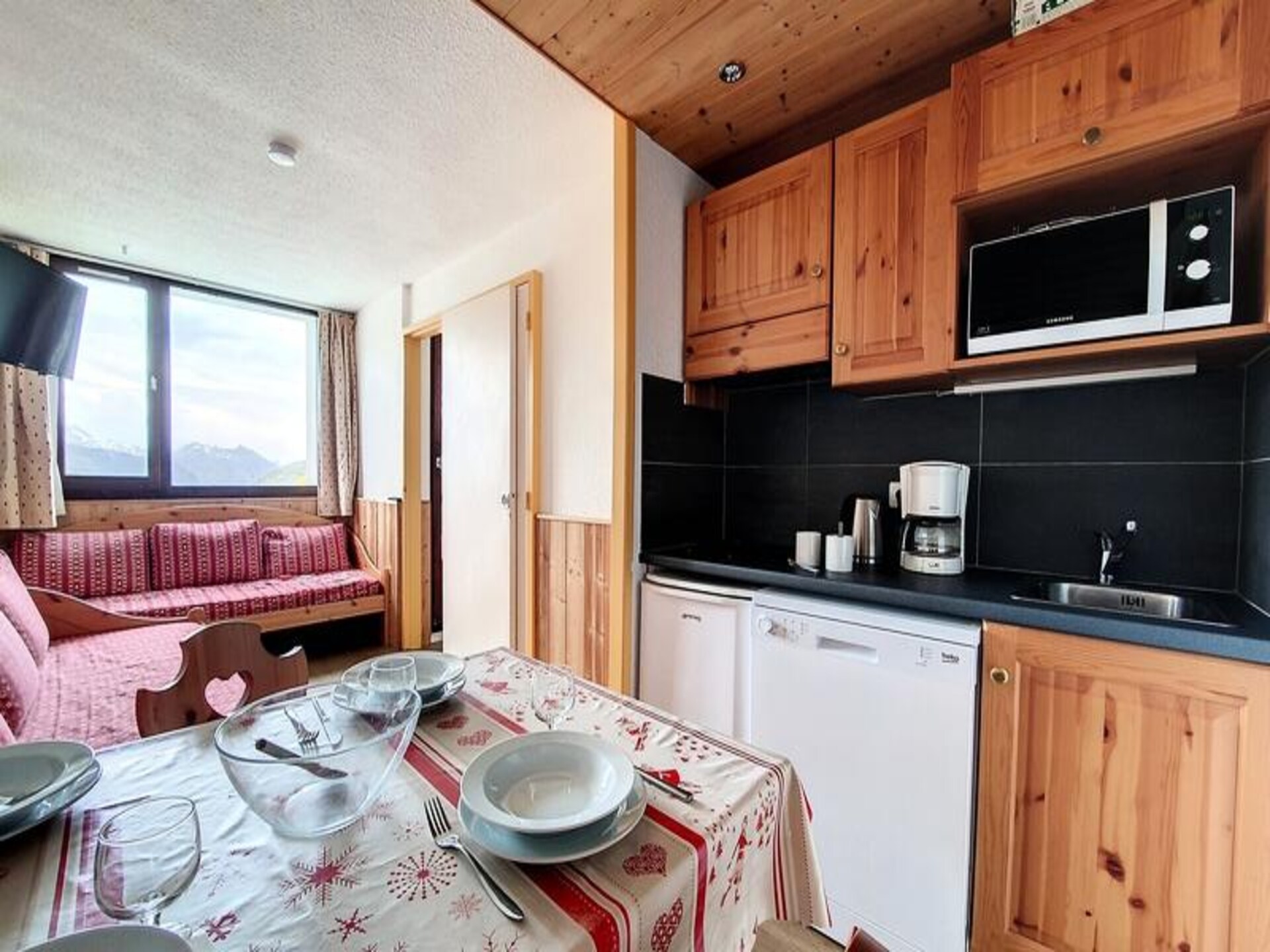 Knus appartement in Les Belleville op 250m van de pistes - foto 11