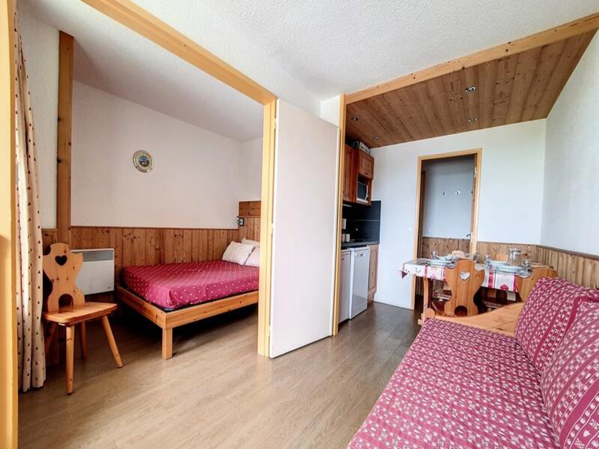 Knus appartement in Les Belleville op 250m van de pistes - foto 17