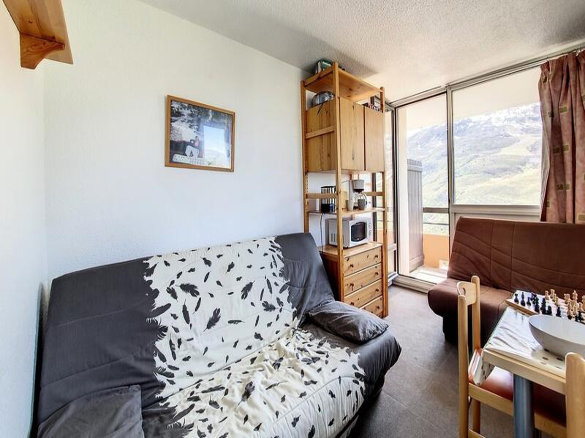 Knusse studio op 250m van de piste in Reberty 1850 met balkon op het westen - foto 14
