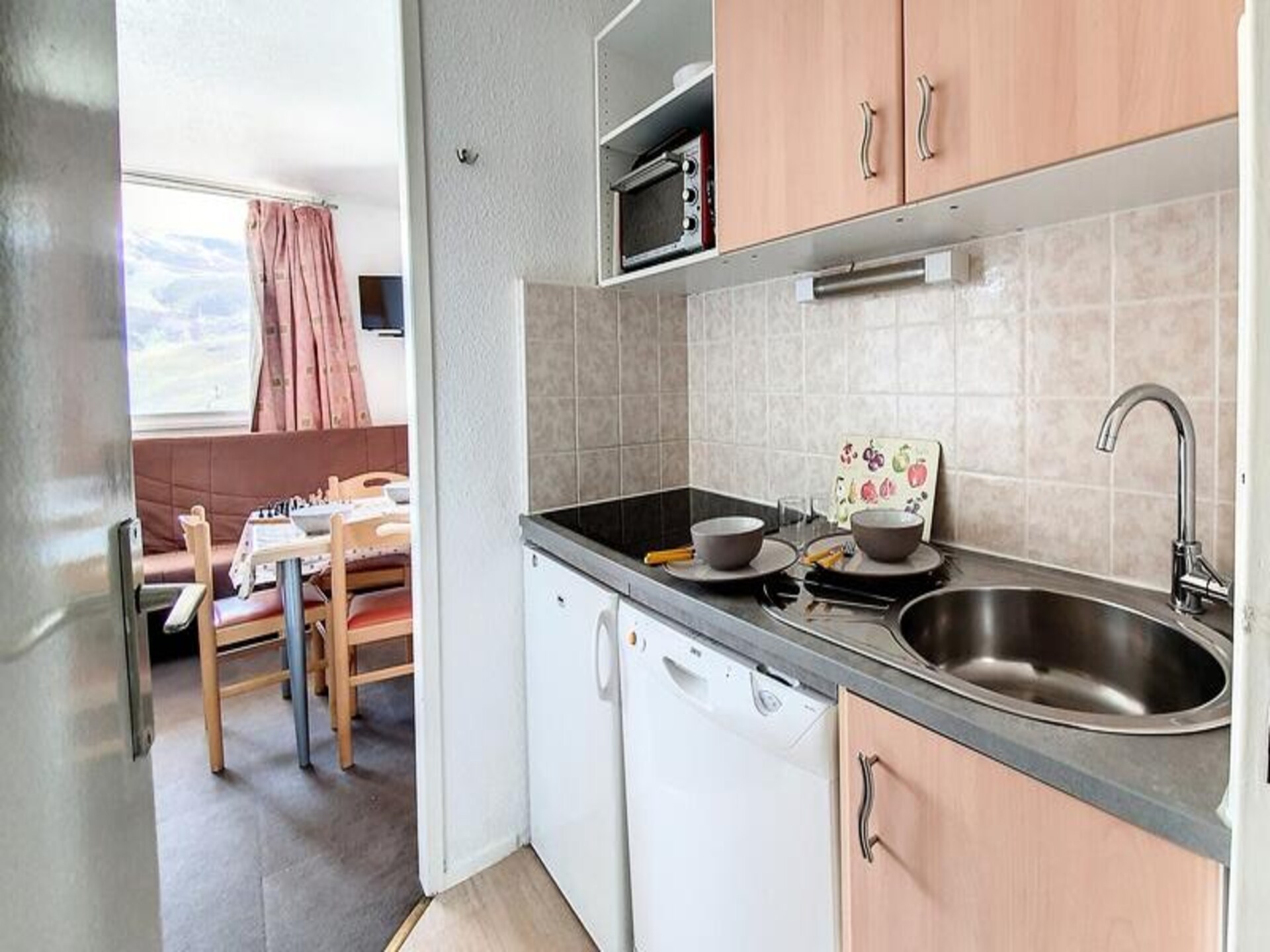 Knusse studio op 250m van de piste in Reberty 1850 met balkon op het westen - foto 16