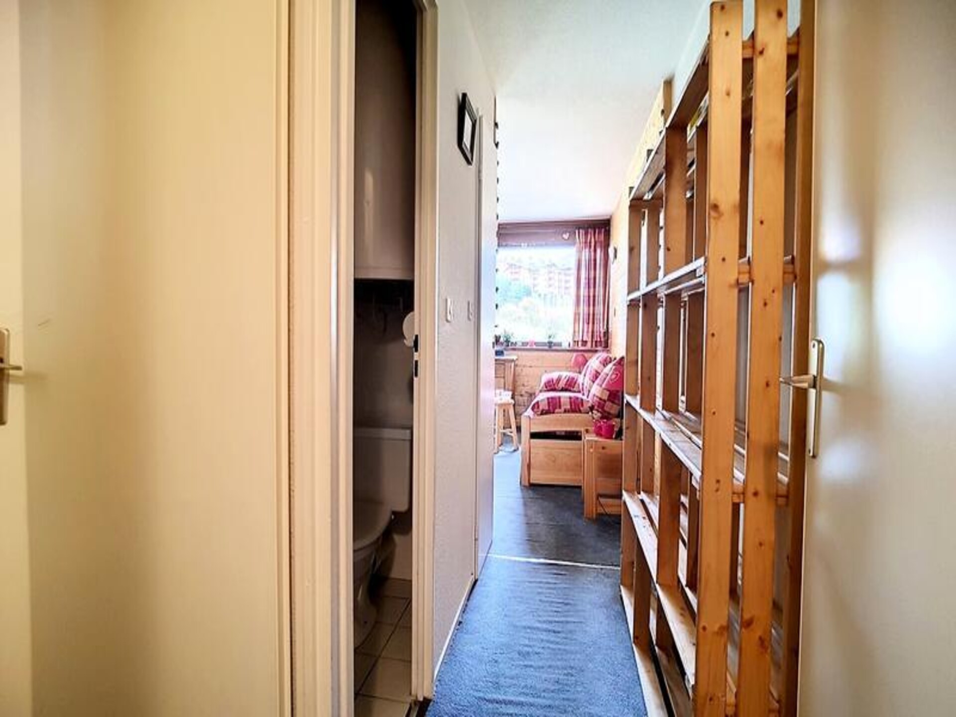 Knus studio-appartement met balkon op het zuiden in Les Belleville - foto 13