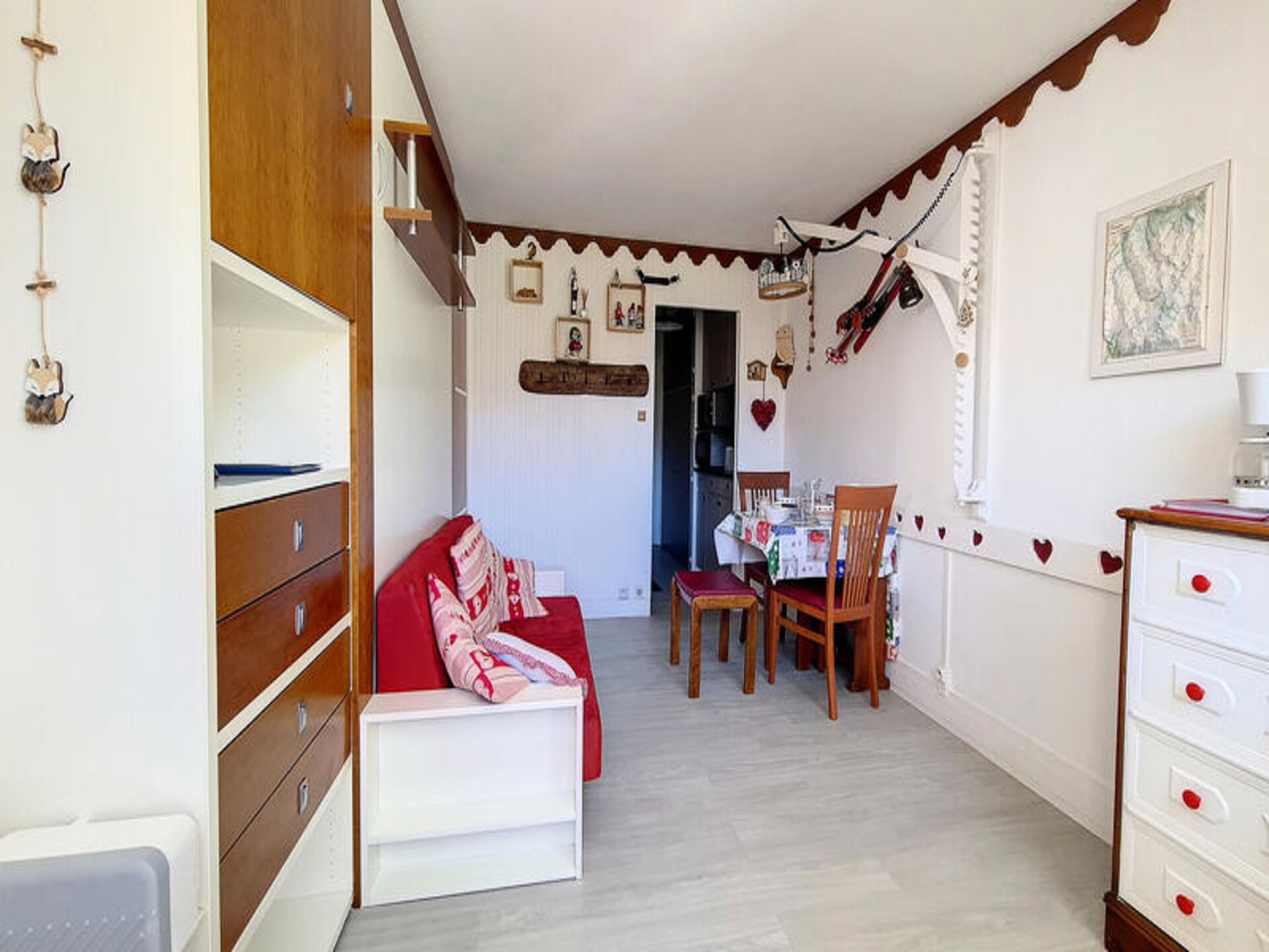 Knusse studio op 50m van de piste in Les Menuires met zuidbalkon - foto 9