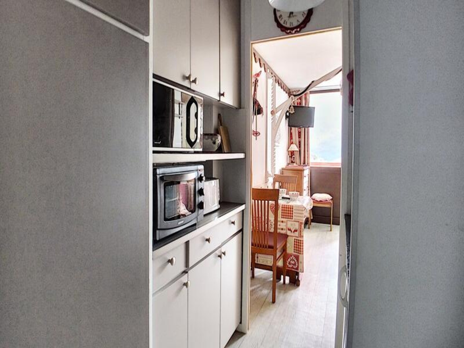 Knusse studio op 50m van de piste in Les Menuires met zuidbalkon - foto 13