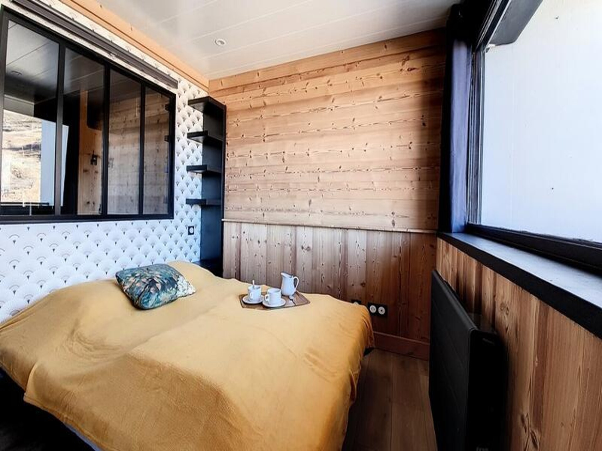 Knus appartement voor 4 met balkon en bergzicht in Les Belleville - foto 11