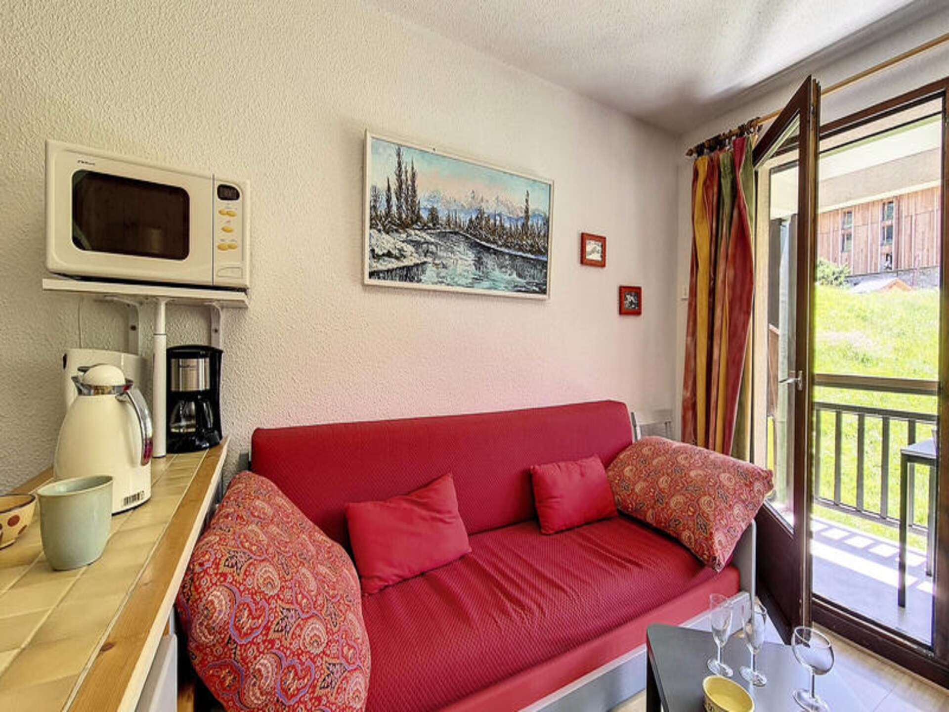 Knus appartement op 2 minuten van de gondellift in Les 3 Vallées - foto 4