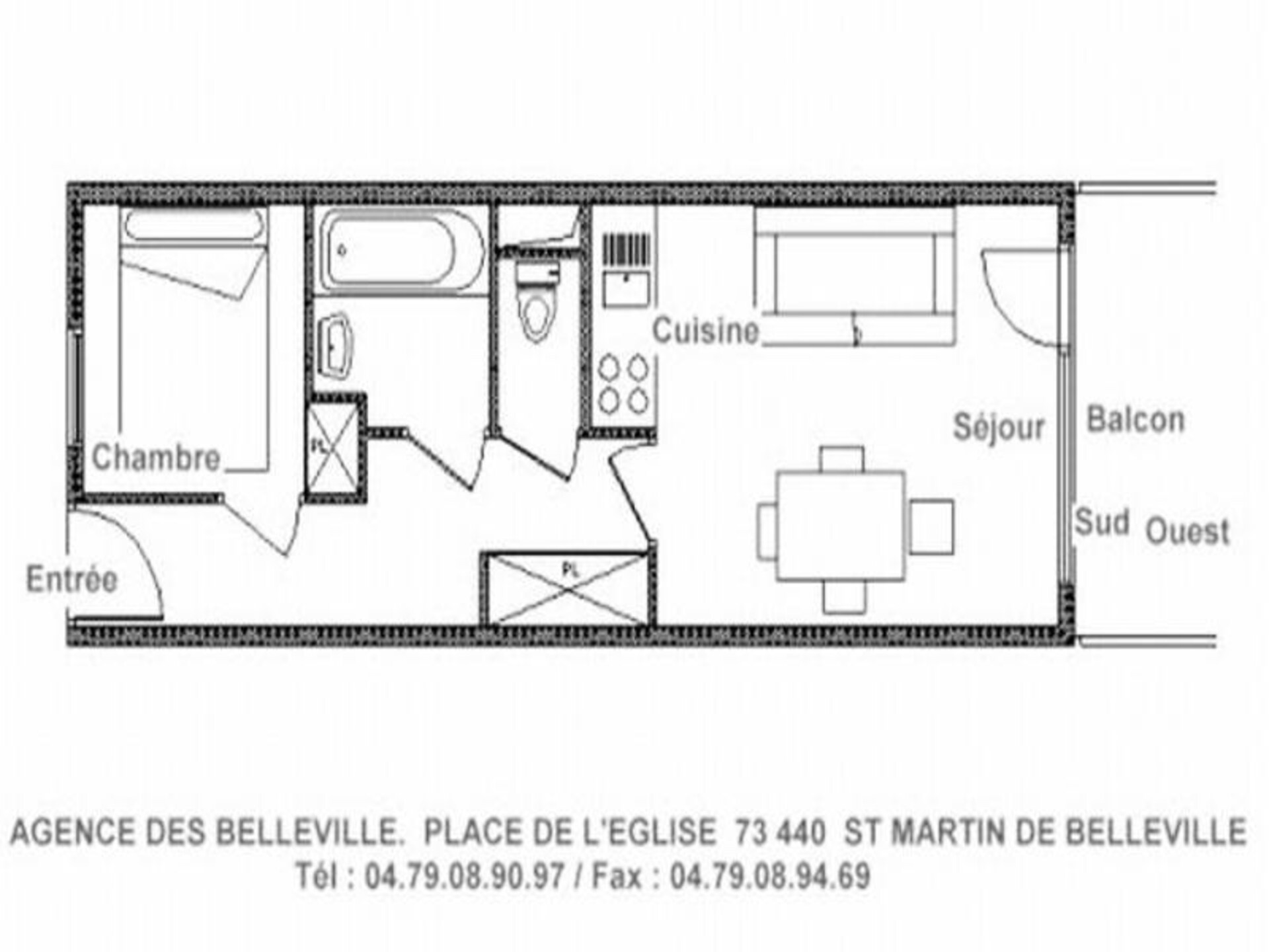 Knus appartement op 2 minuten van de gondellift in Les 3 Vallées - foto 17