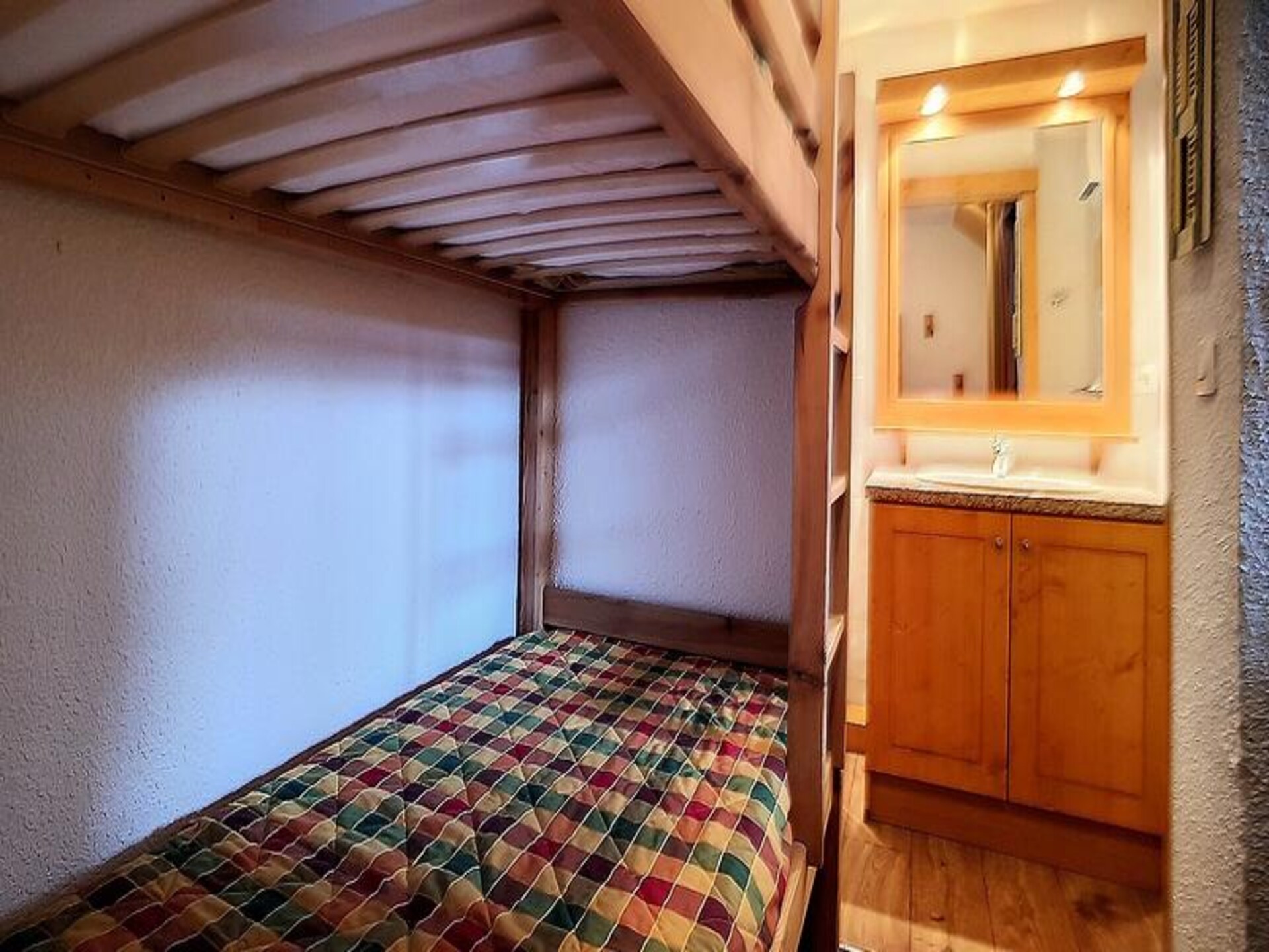 Duplex studio Cote Brune in Les Menuires met zuidwest balkon en ski-in/ski-out - foto 16